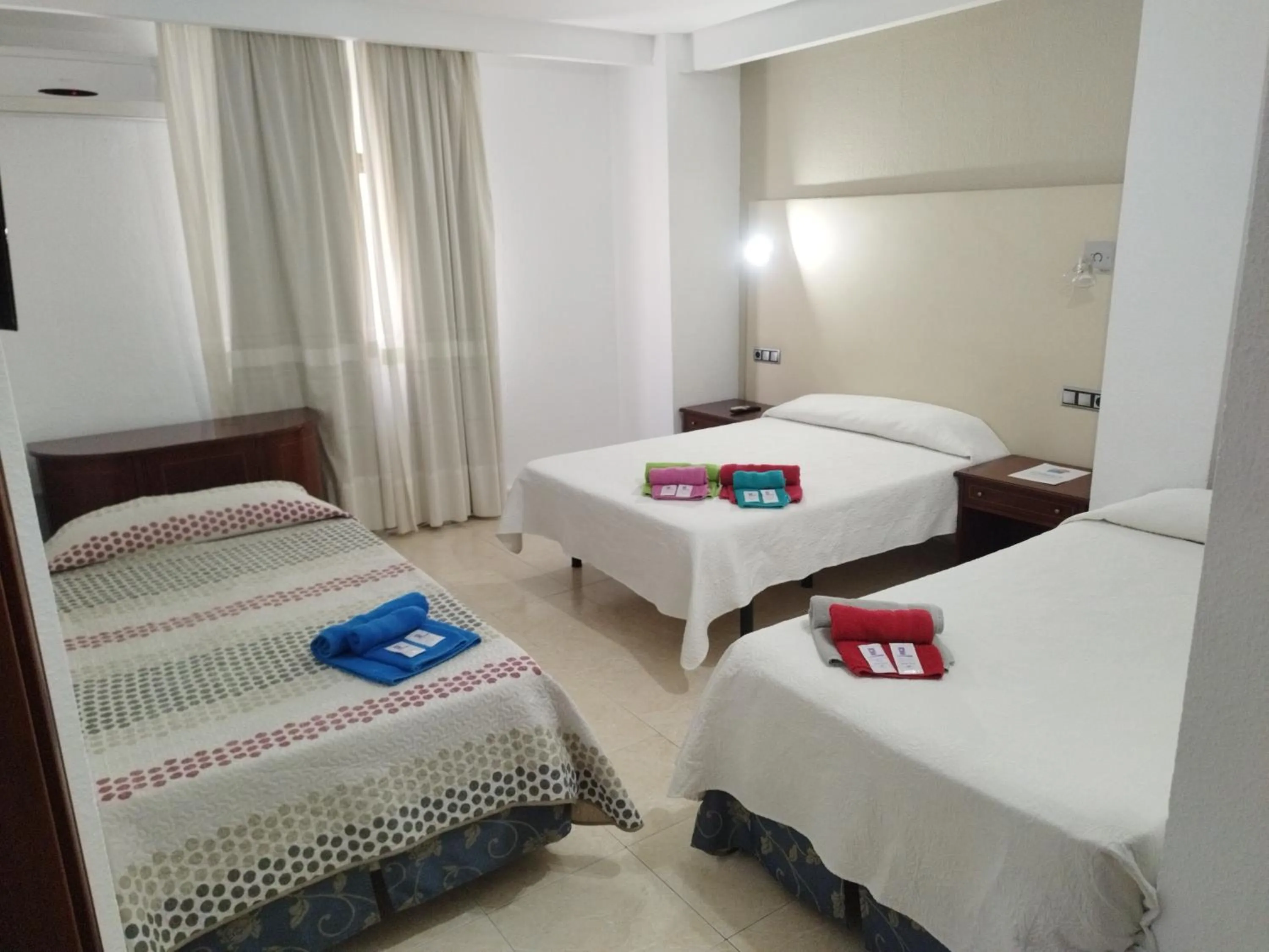 Bed in Hotel Nuevo Ara