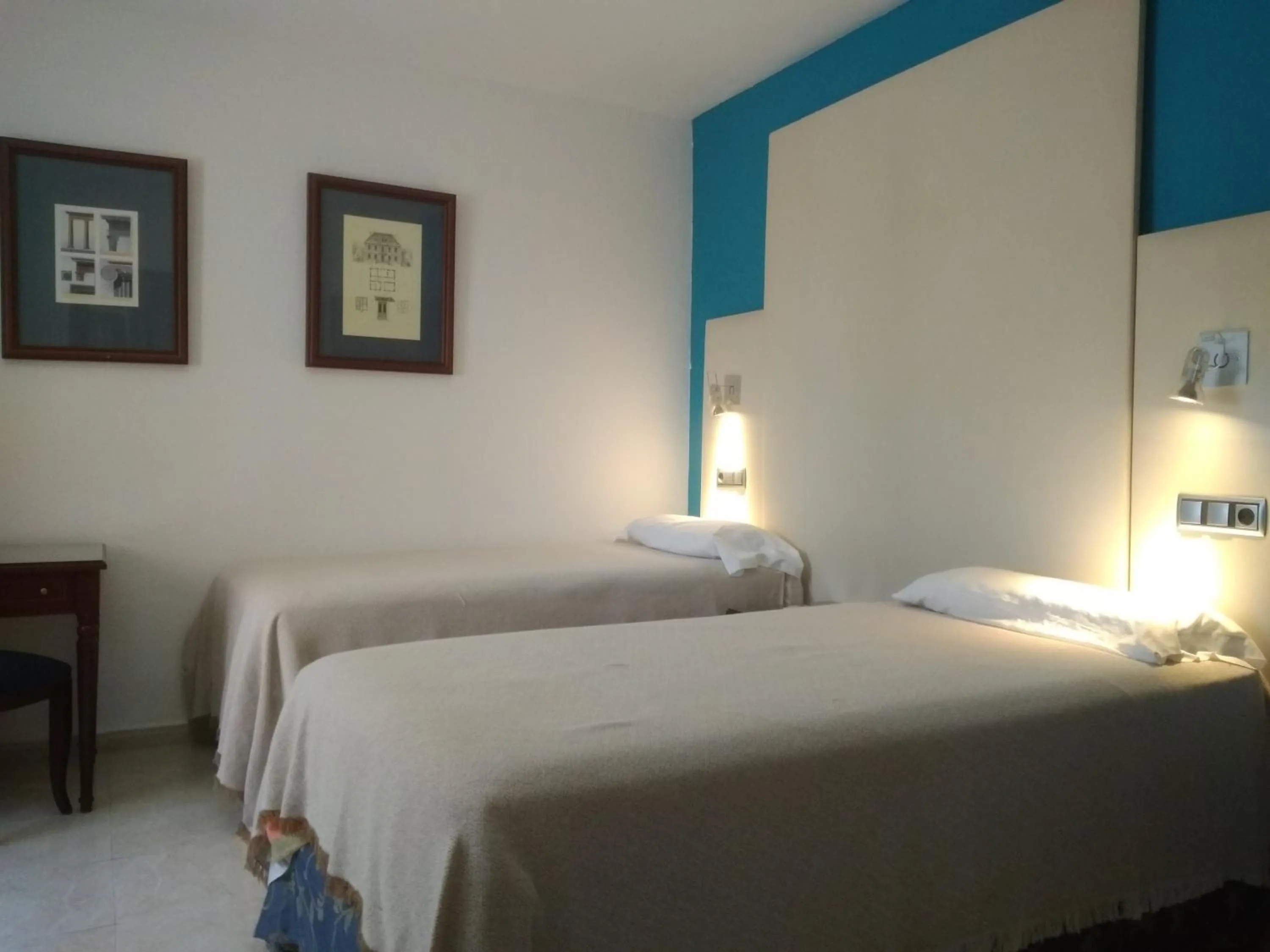 Bed in Hotel Nuevo Ara