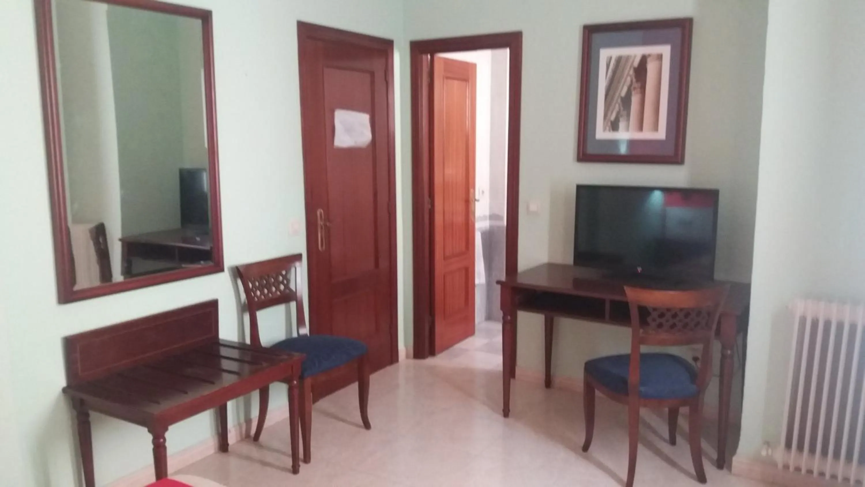 Decorative detail in Hotel Nuevo Ara