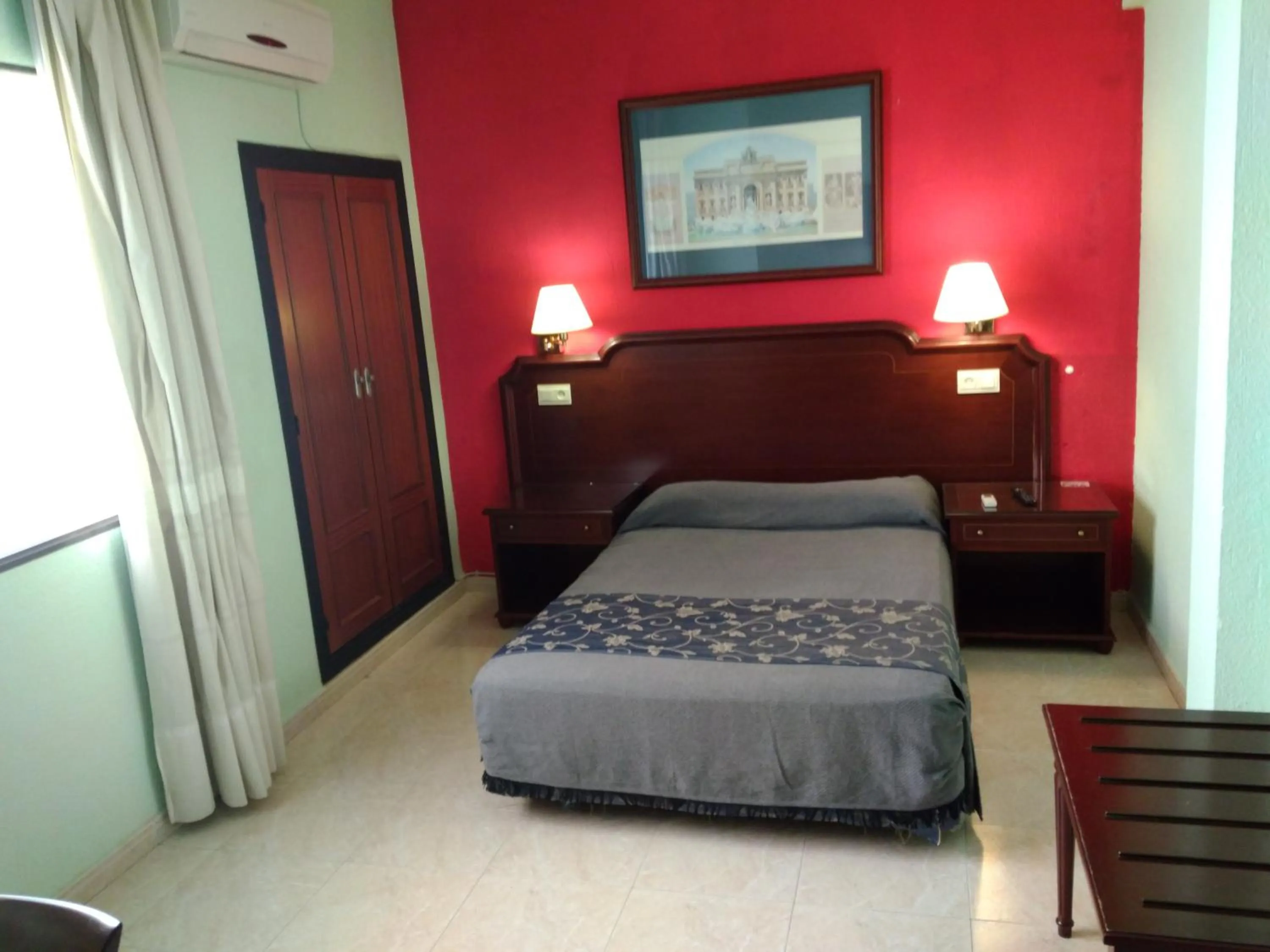 Bed in Hotel Nuevo Ara