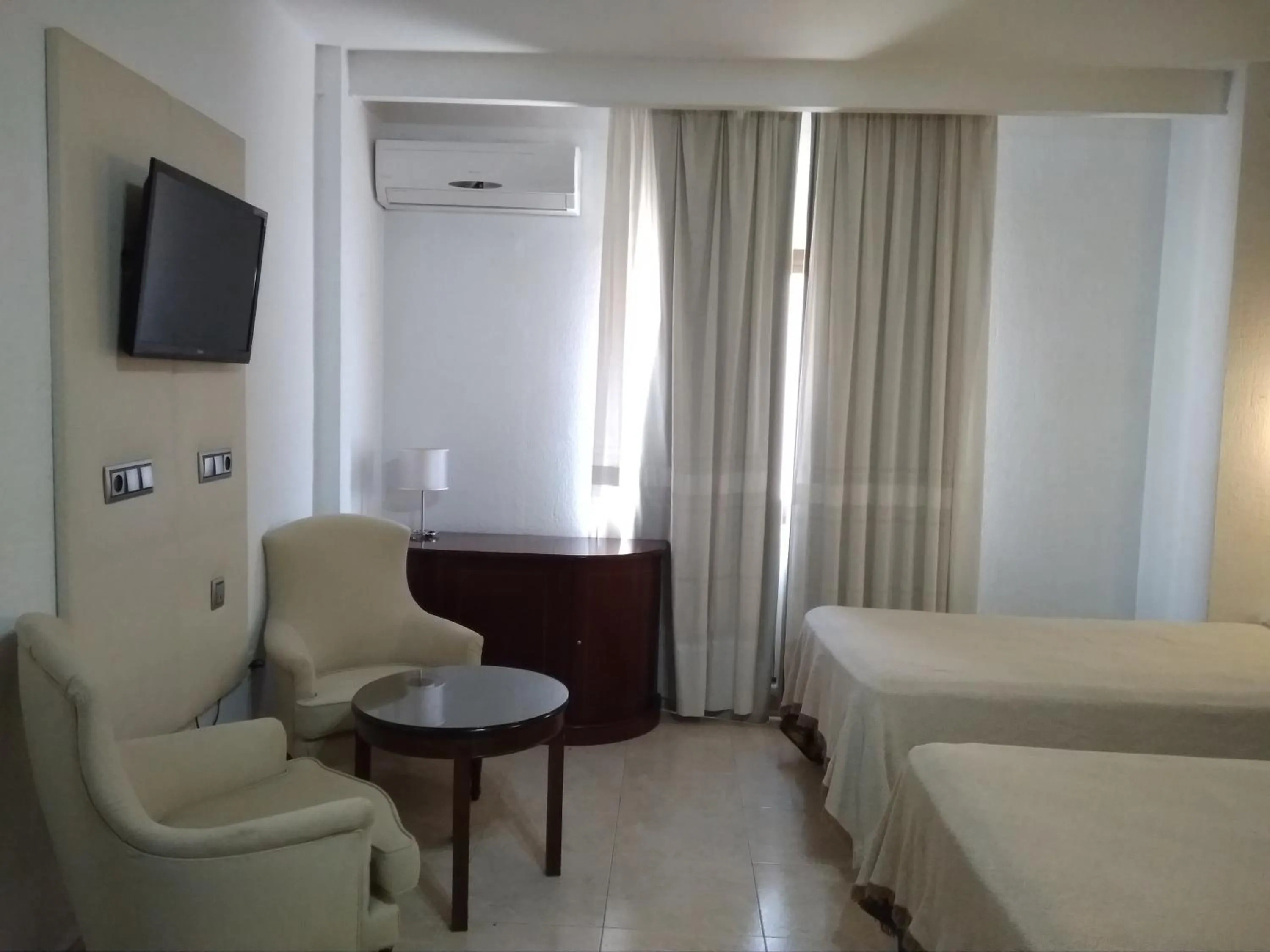 Bed in Hotel Nuevo Ara