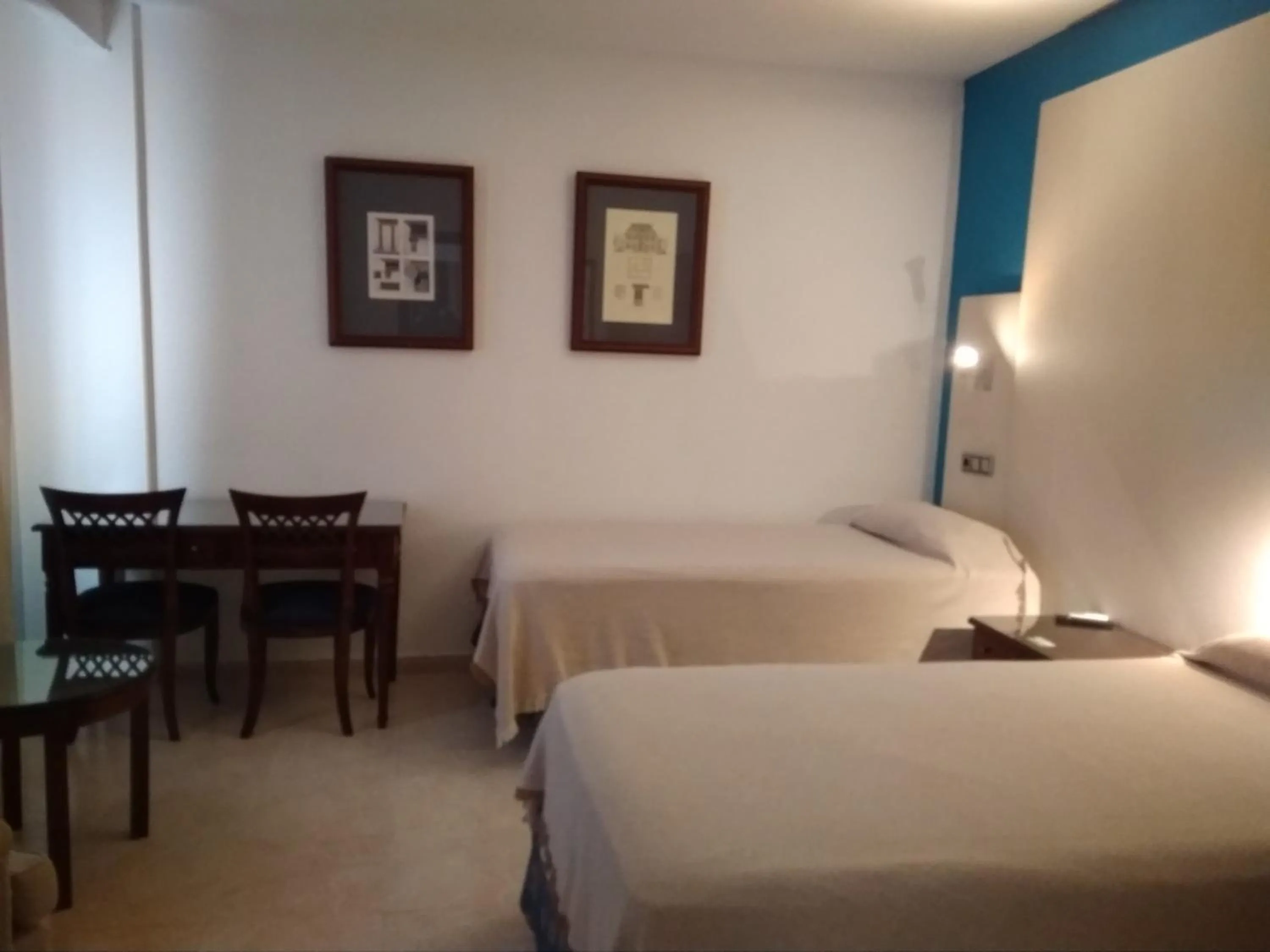 Bed in Hotel Nuevo Ara