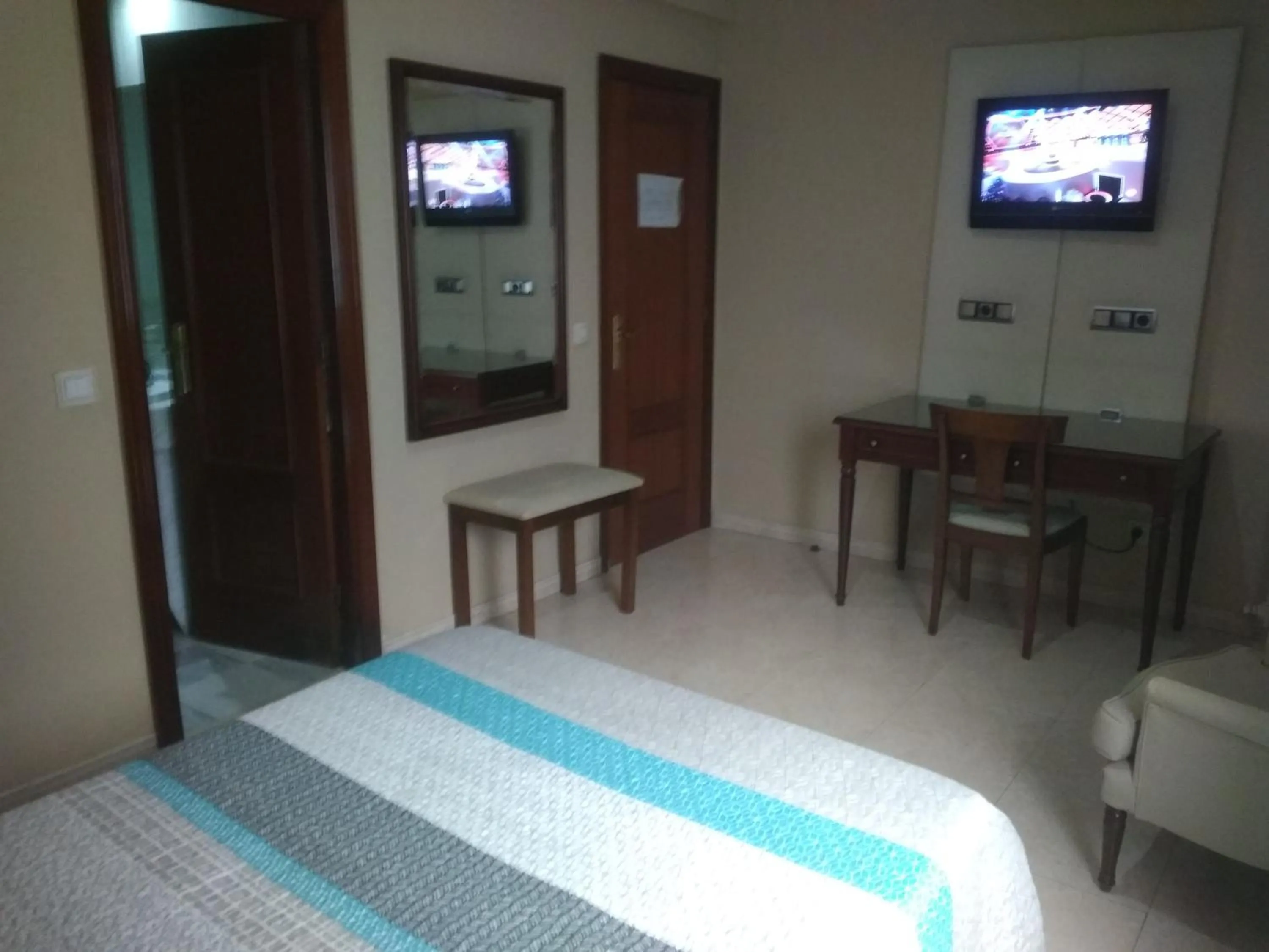 Bed in Hotel Nuevo Ara