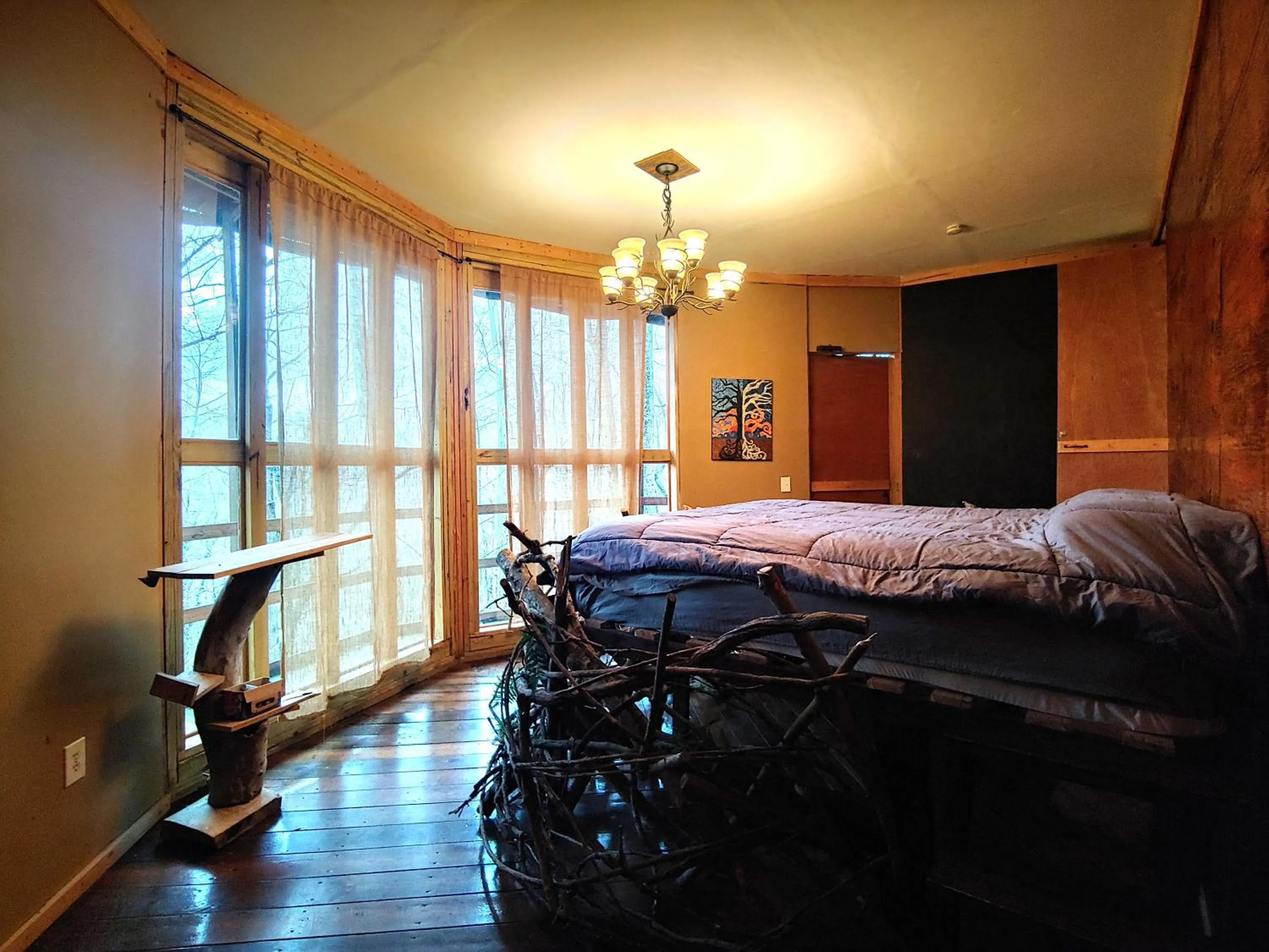 Bed in Lost River Hostel