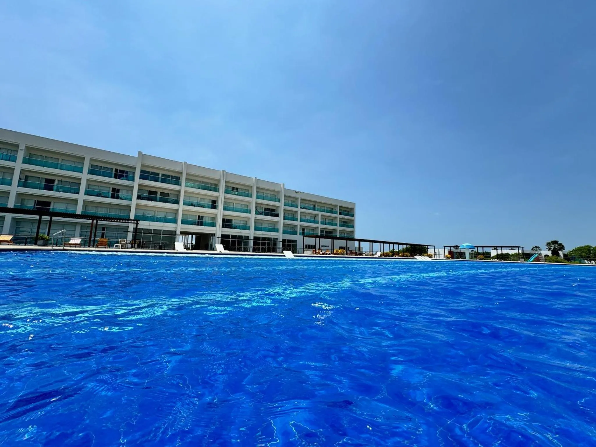 Swimming pool in Marina Puerto Velero