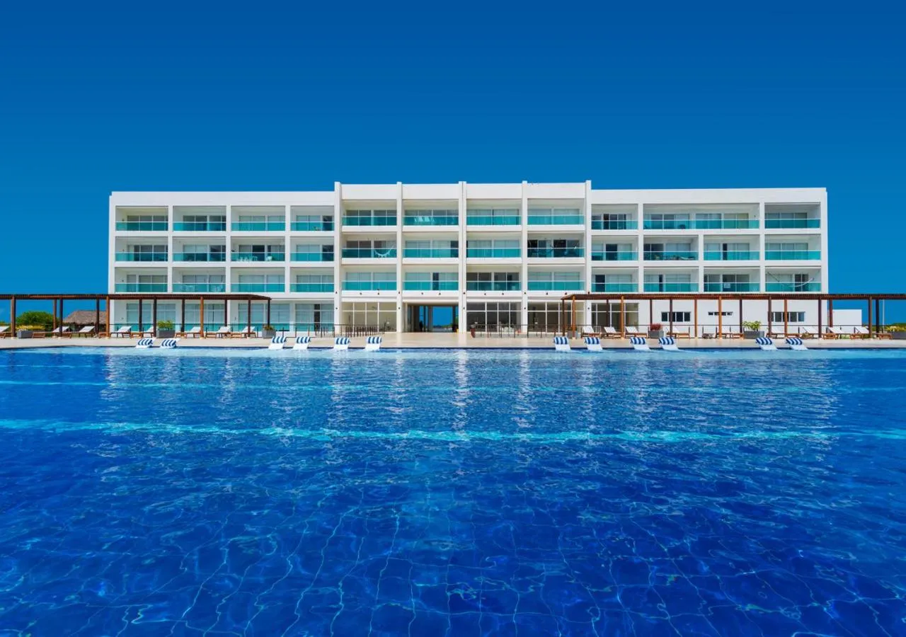 Pool view in Marina Puerto Velero