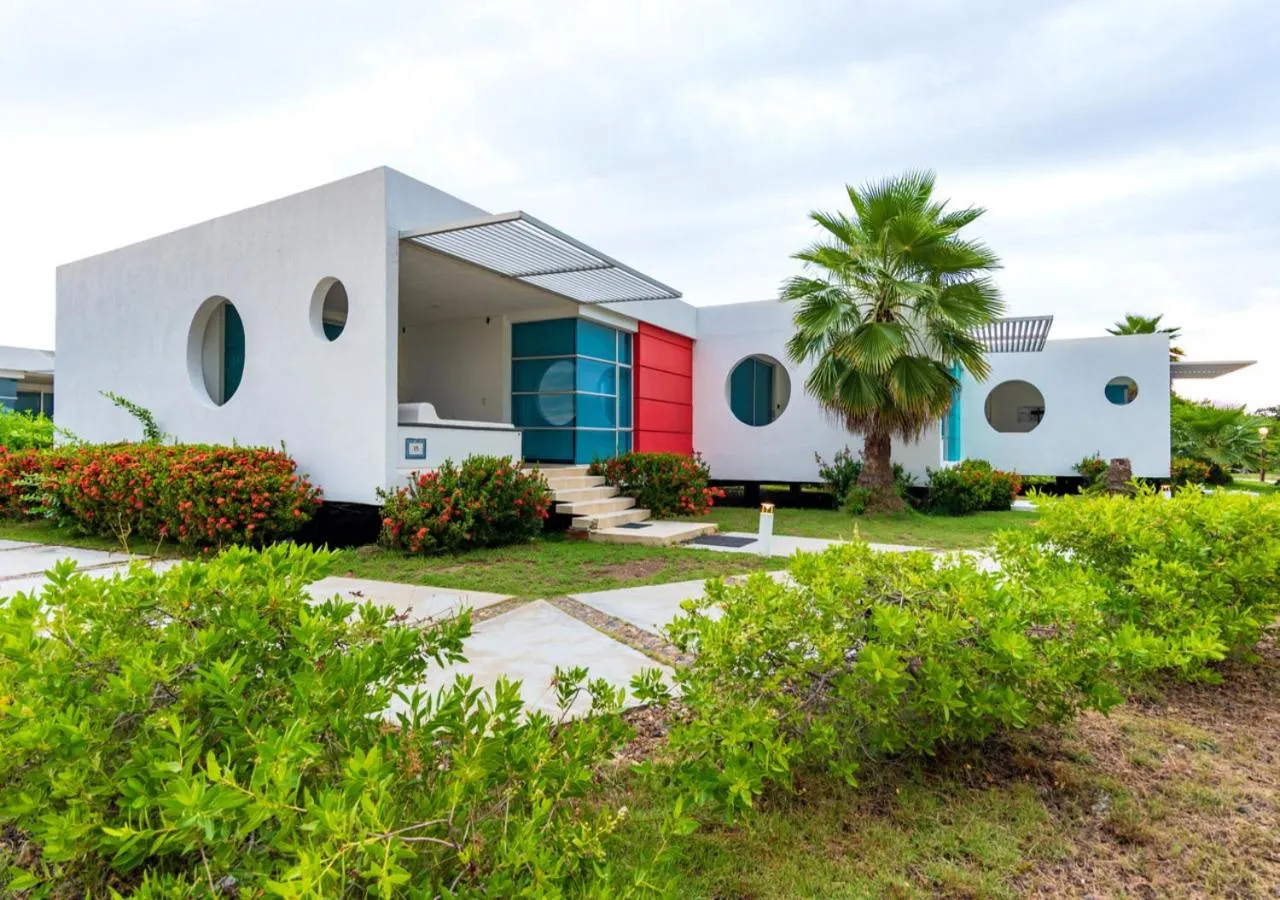 Garden view in Marina Puerto Velero