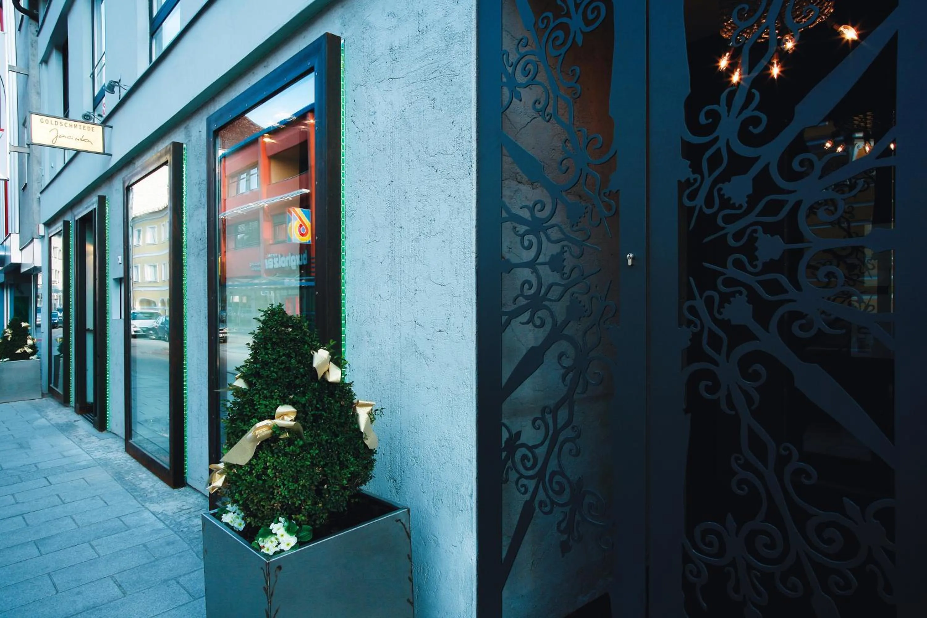 Facade/entrance in Frühstückshotel im Goldschmiedehaus