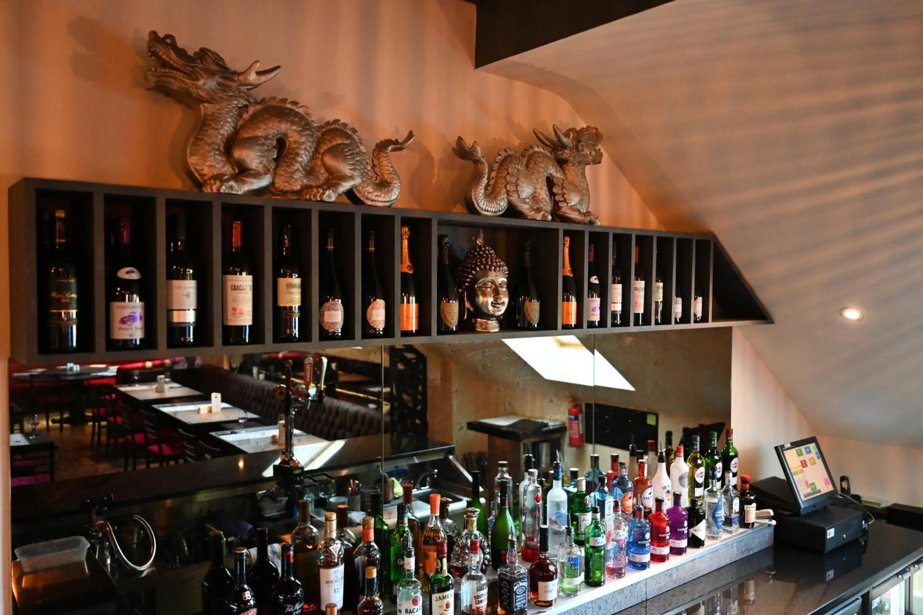 Lounge or bar in Rooms at The Dressers Arms