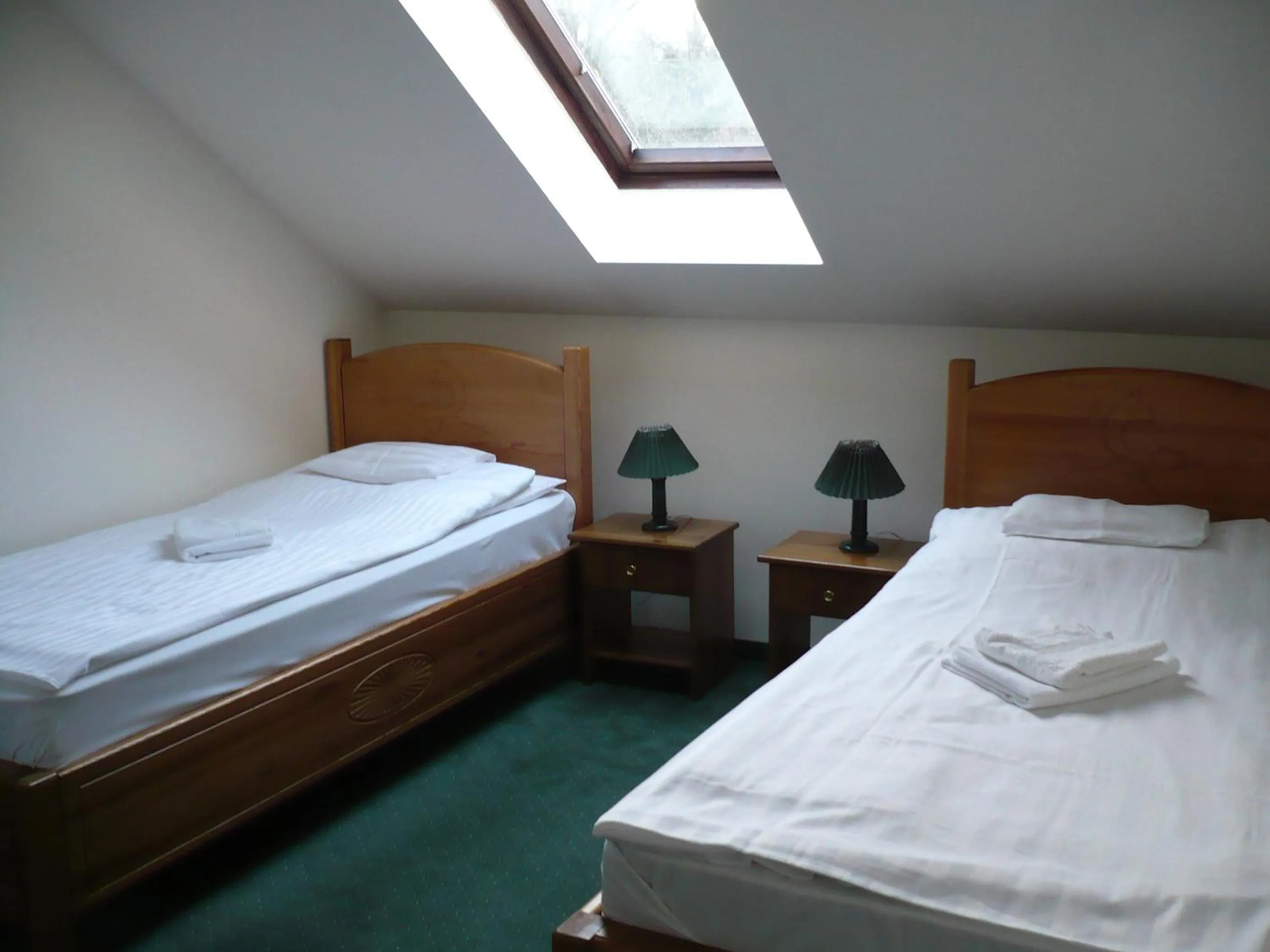 Bedroom, Bed in St. Hubertus Étterem és Panzió