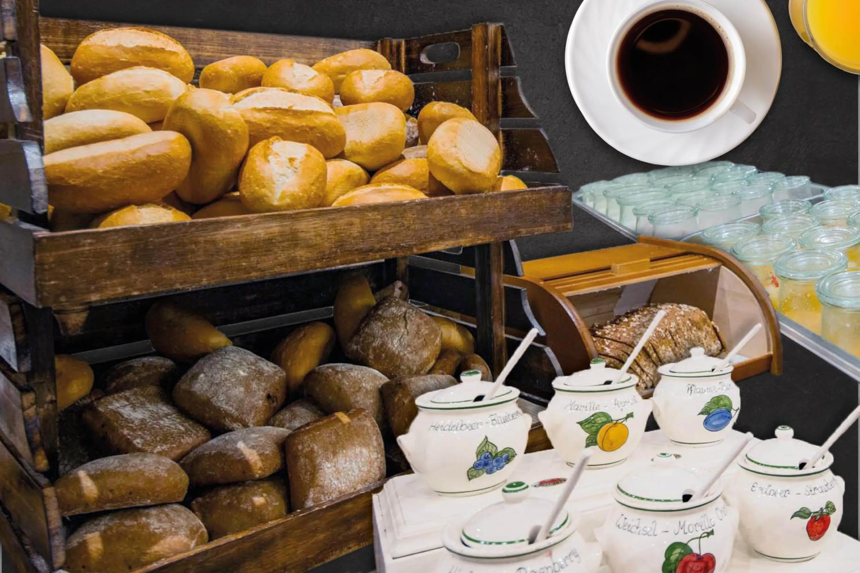 Breakfast in Gasthaus Zum Schwan