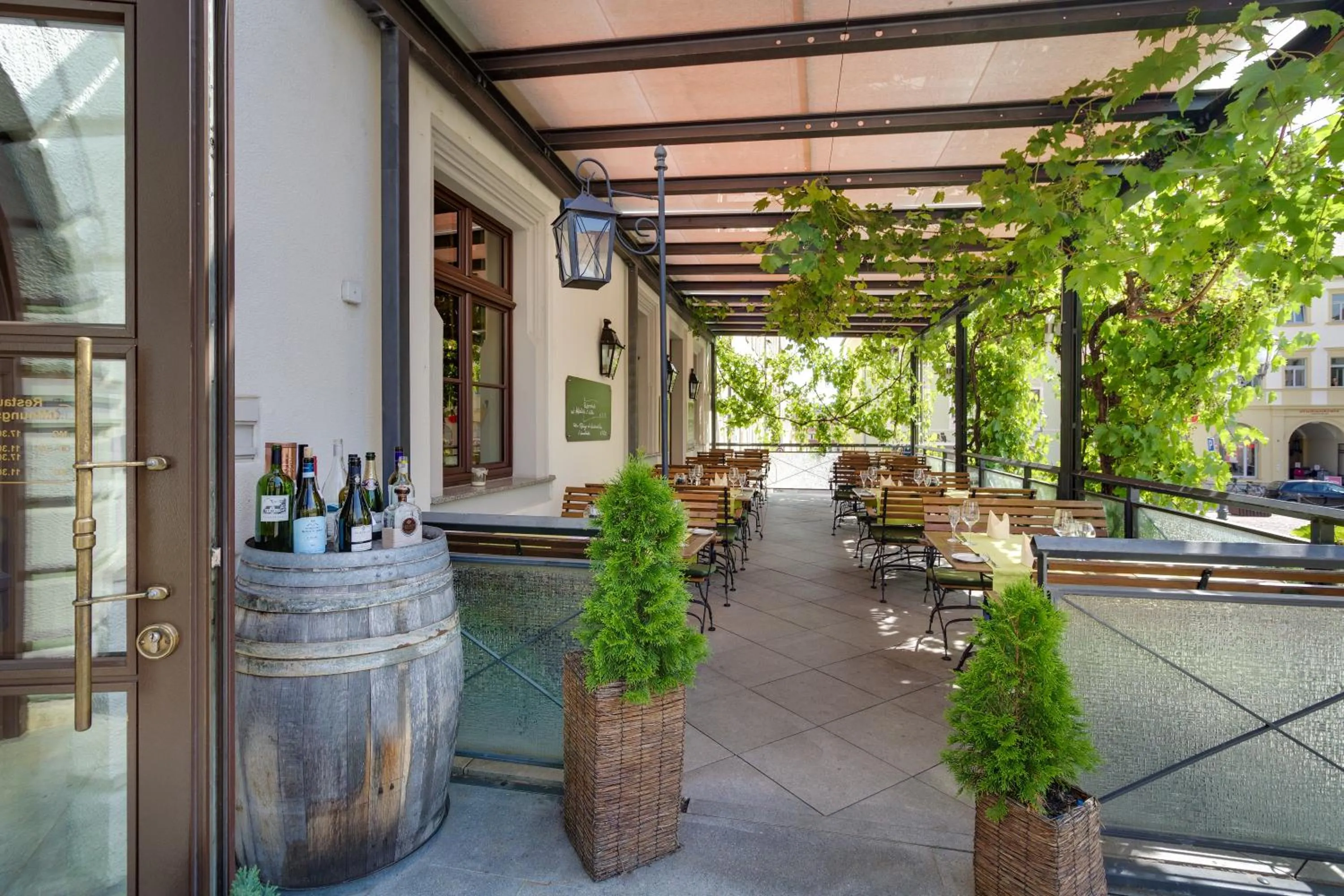 Balcony/Terrace in Gasthaus Zum Schwan