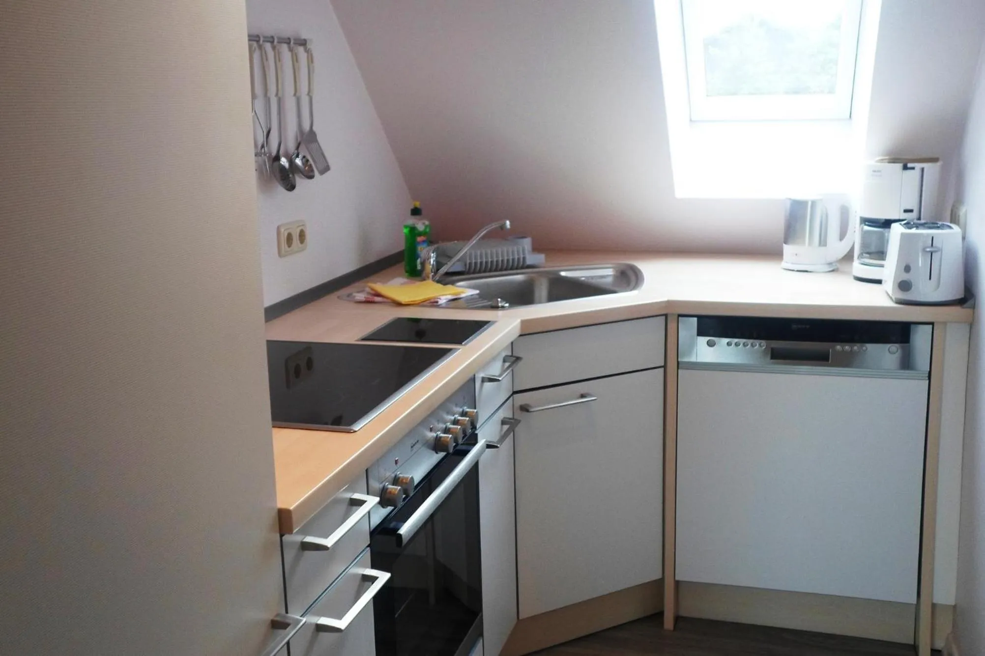 Kitchen or kitchenette in Gemünder Ferienpark Salzberg