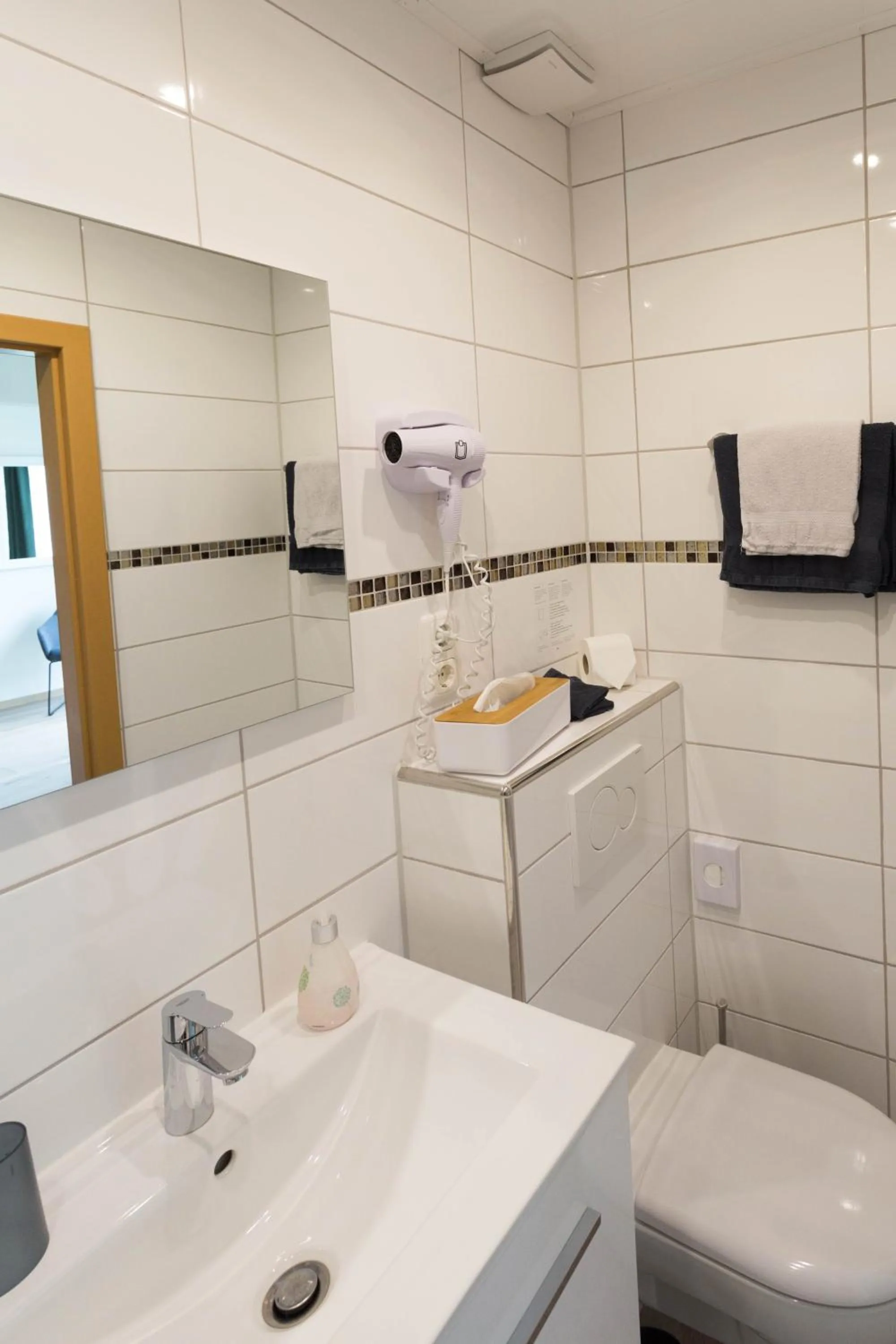 Bathroom in Hotel Restaurant Sonnenlay