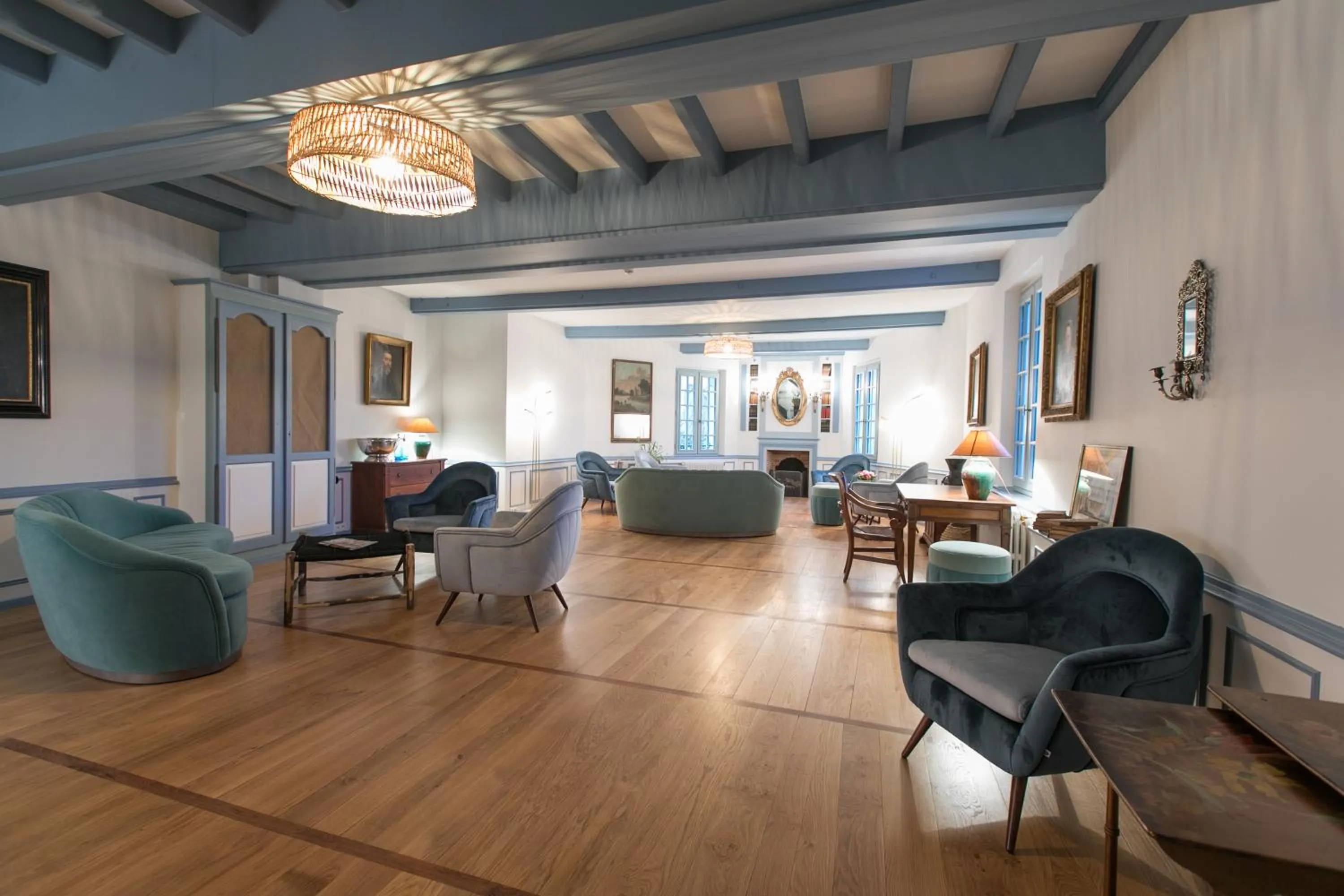 Lounge or bar in Moulin de l'Abbaye