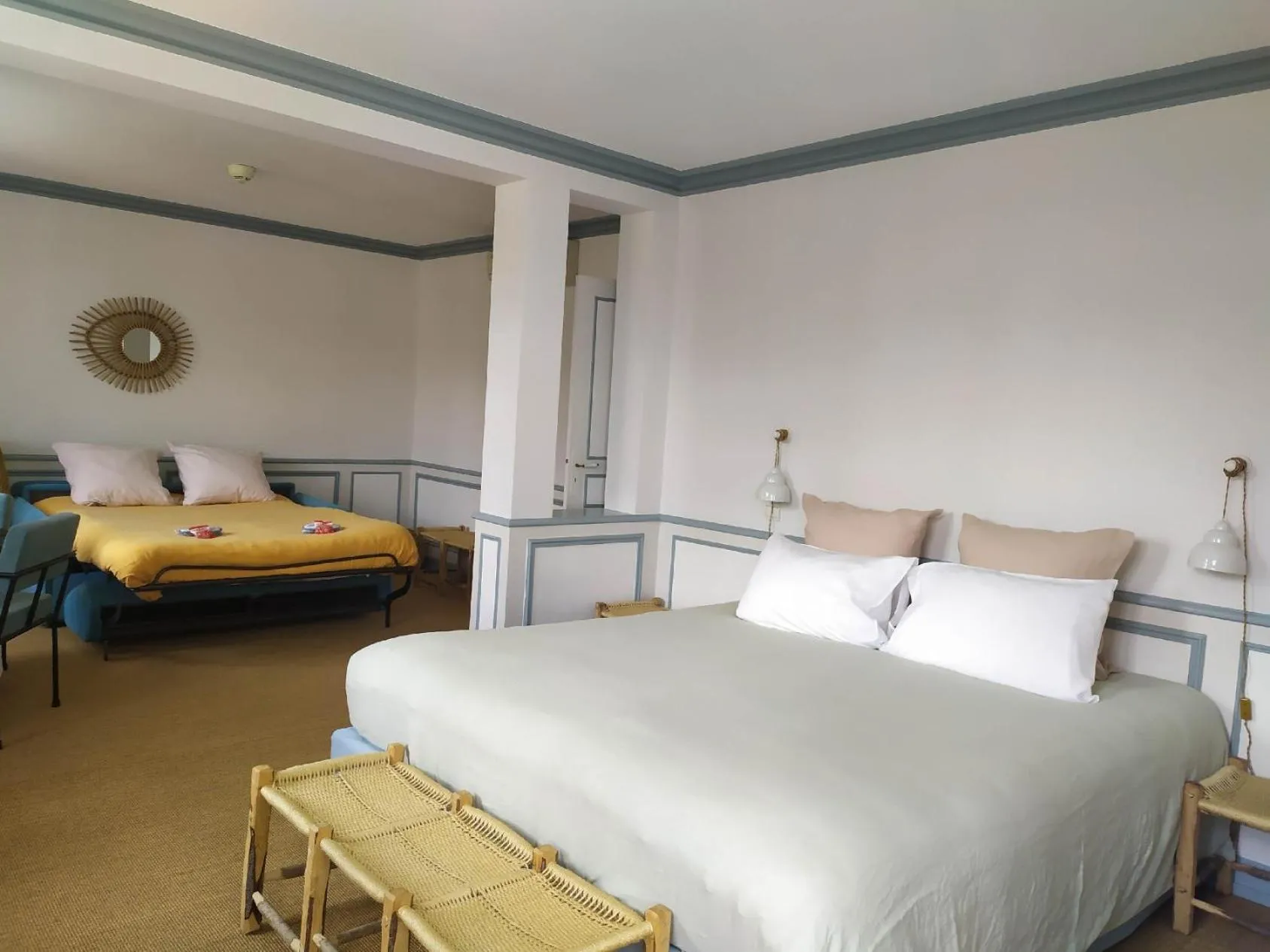 Bed in Moulin de l'Abbaye