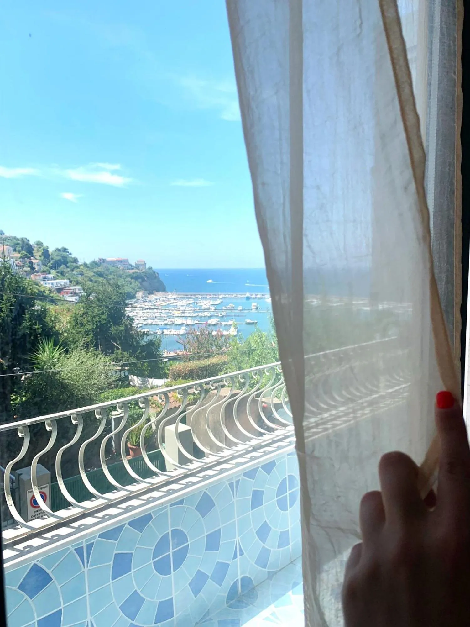 Balcony/Terrace in Mille tramonti Agropoli sunset suite