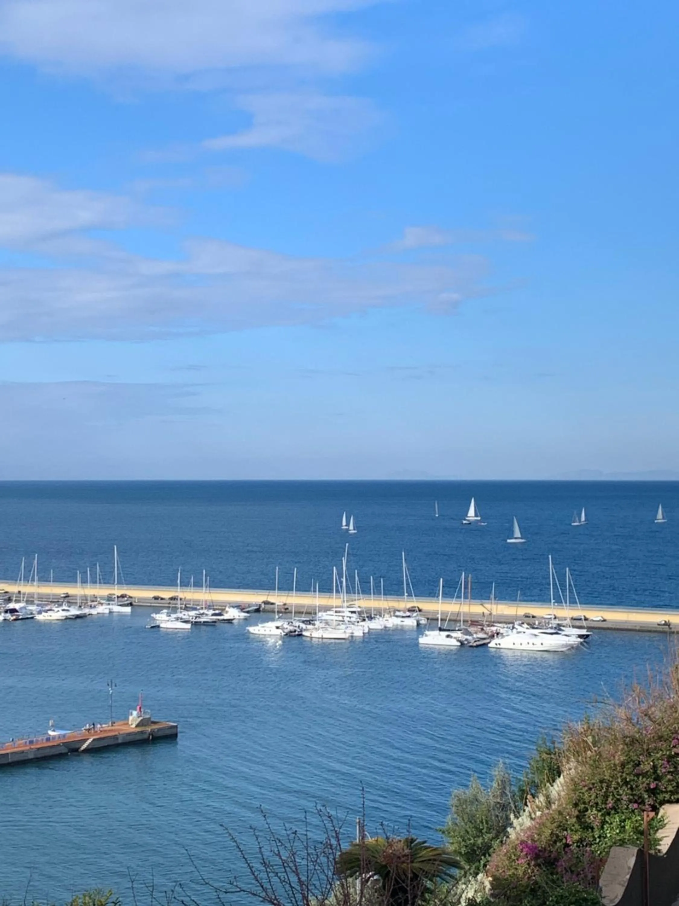 Sea view in Mille tramonti Agropoli sunset suite