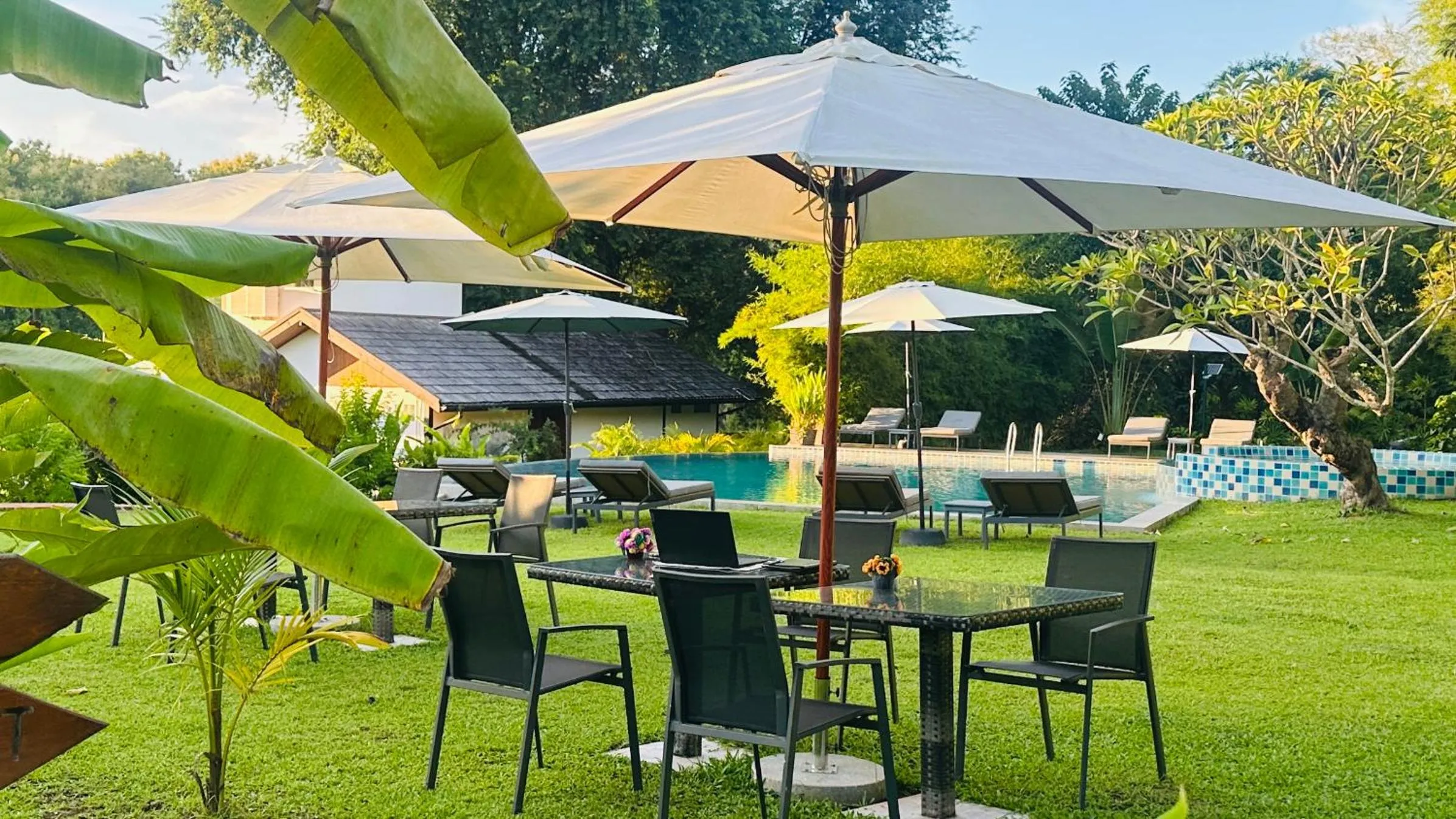 Swimming pool in The Namkhan, a Small Luxury Hotel of the World