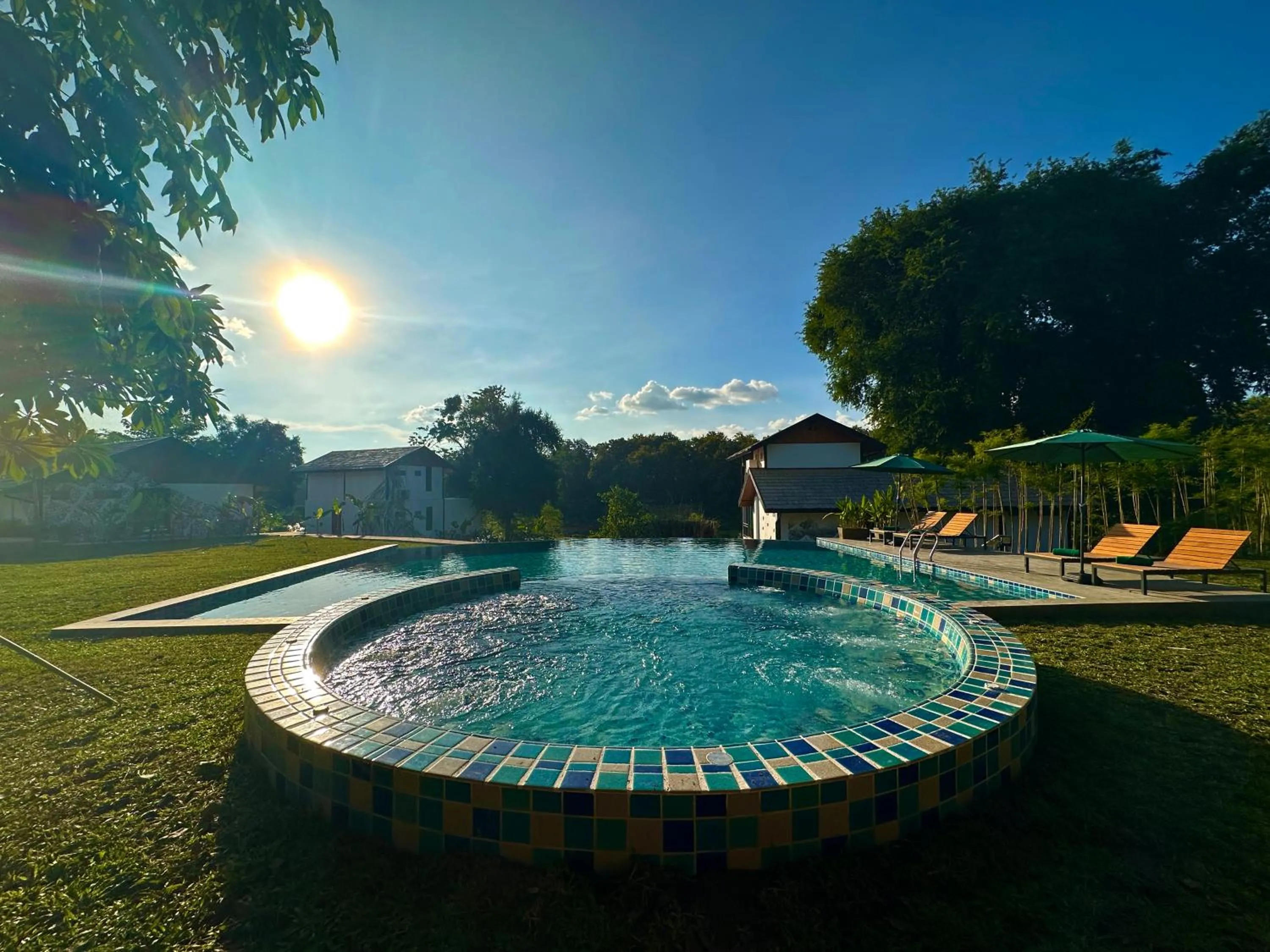 Swimming pool in The Namkhan, a Small Luxury Hotel of the World