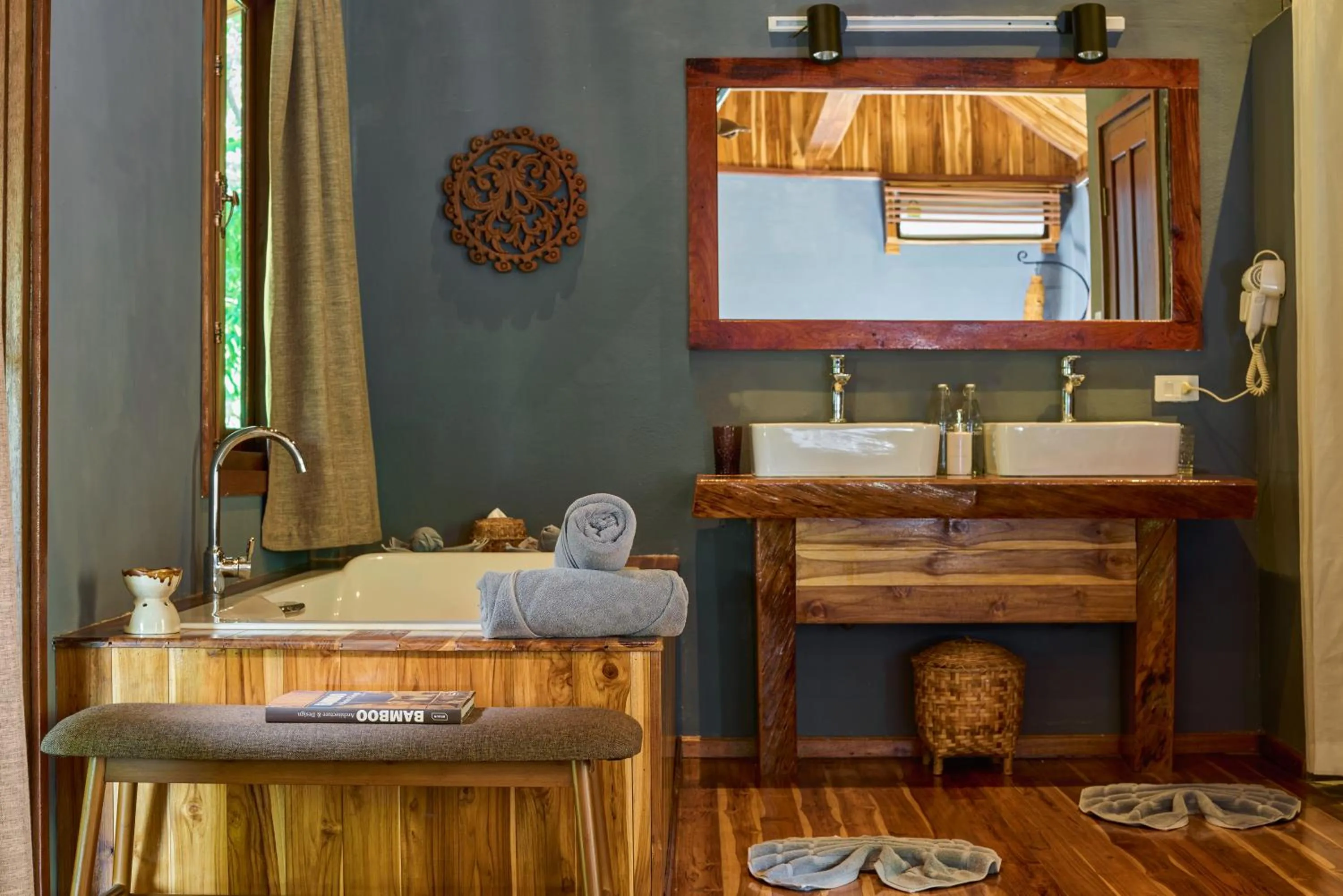 Bathroom in The Namkhan, a Small Luxury Hotel of the World