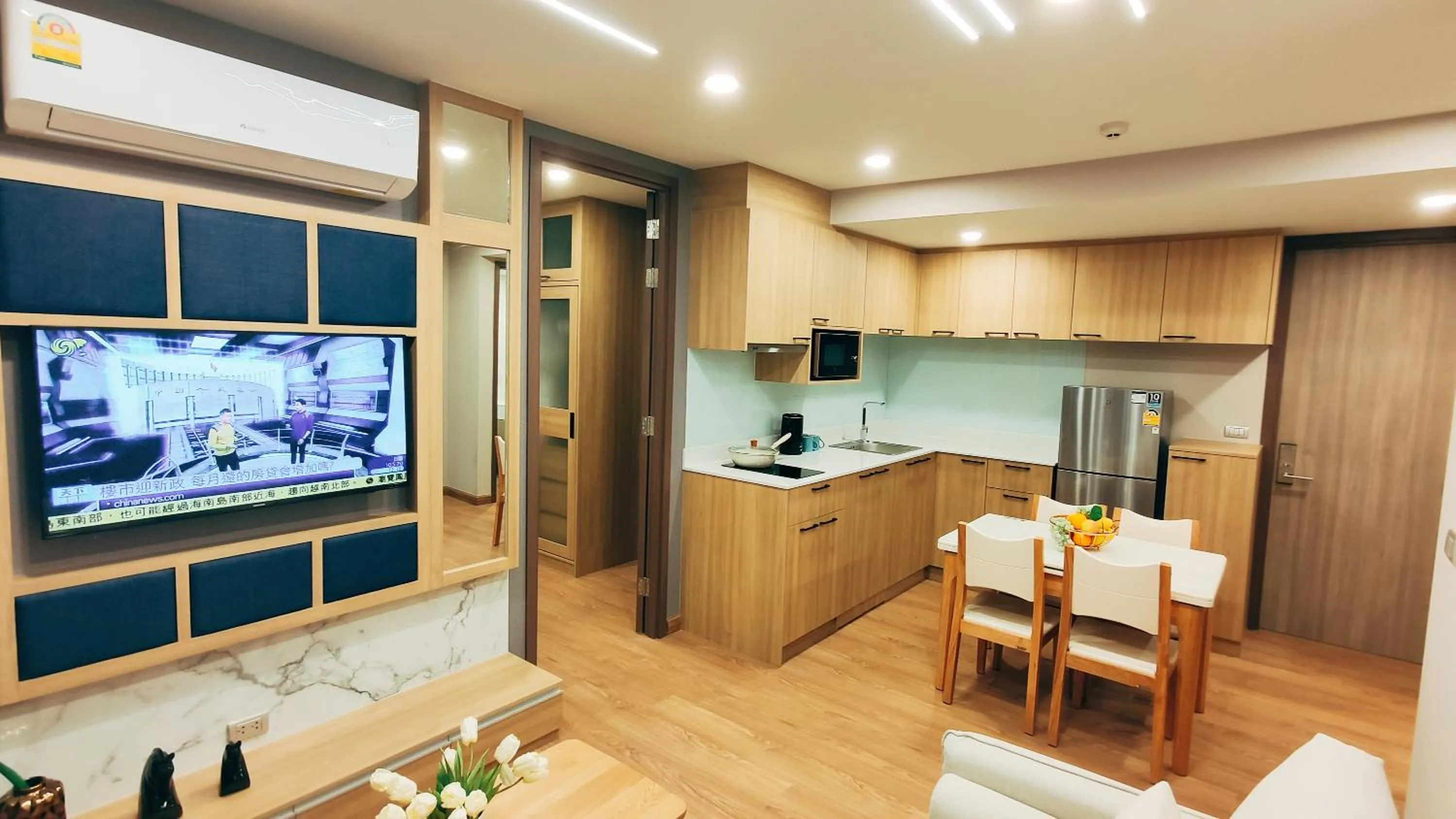 Kitchen or kitchenette in Pleasant Chiangmai