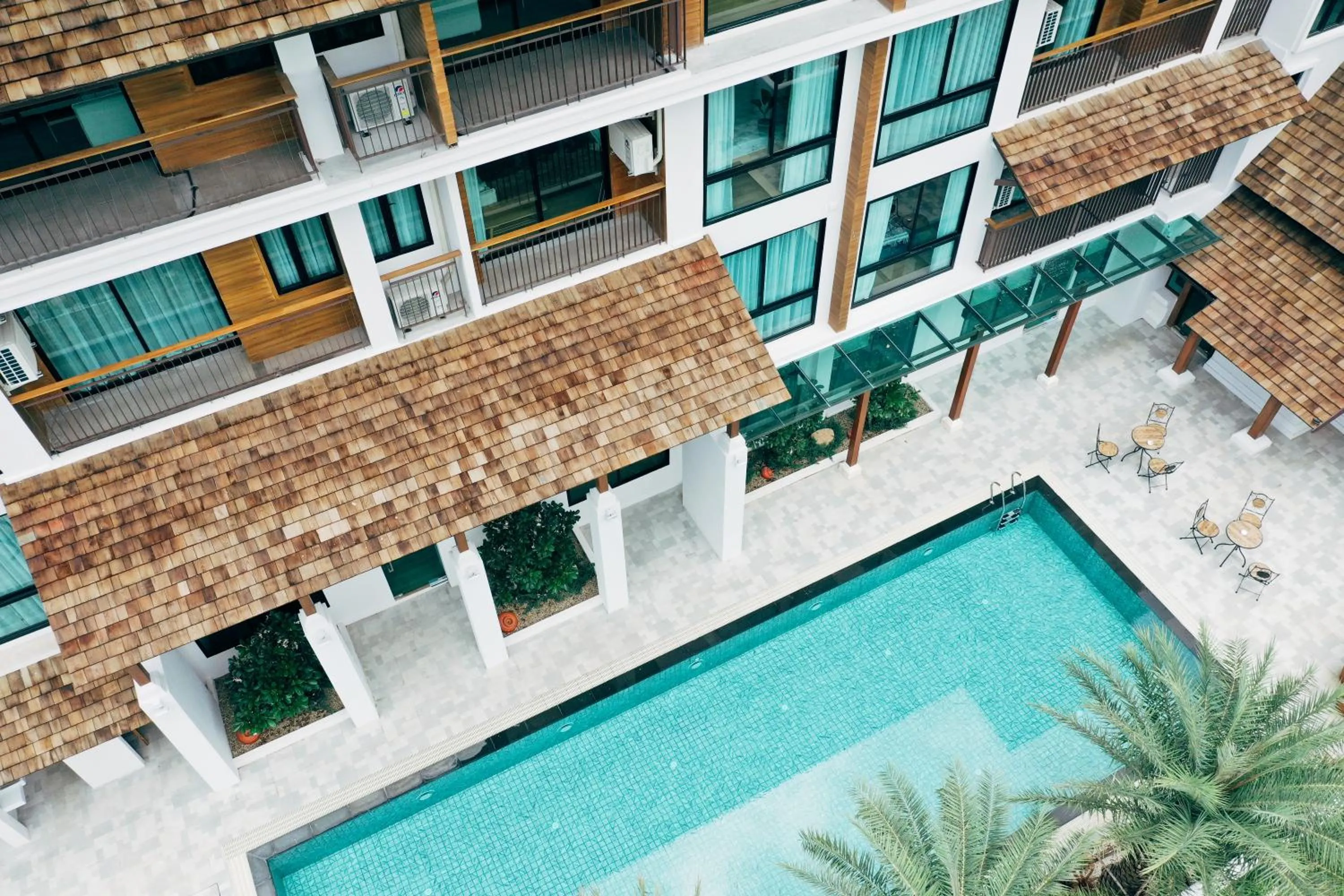 Pool view in Pleasant Chiangmai