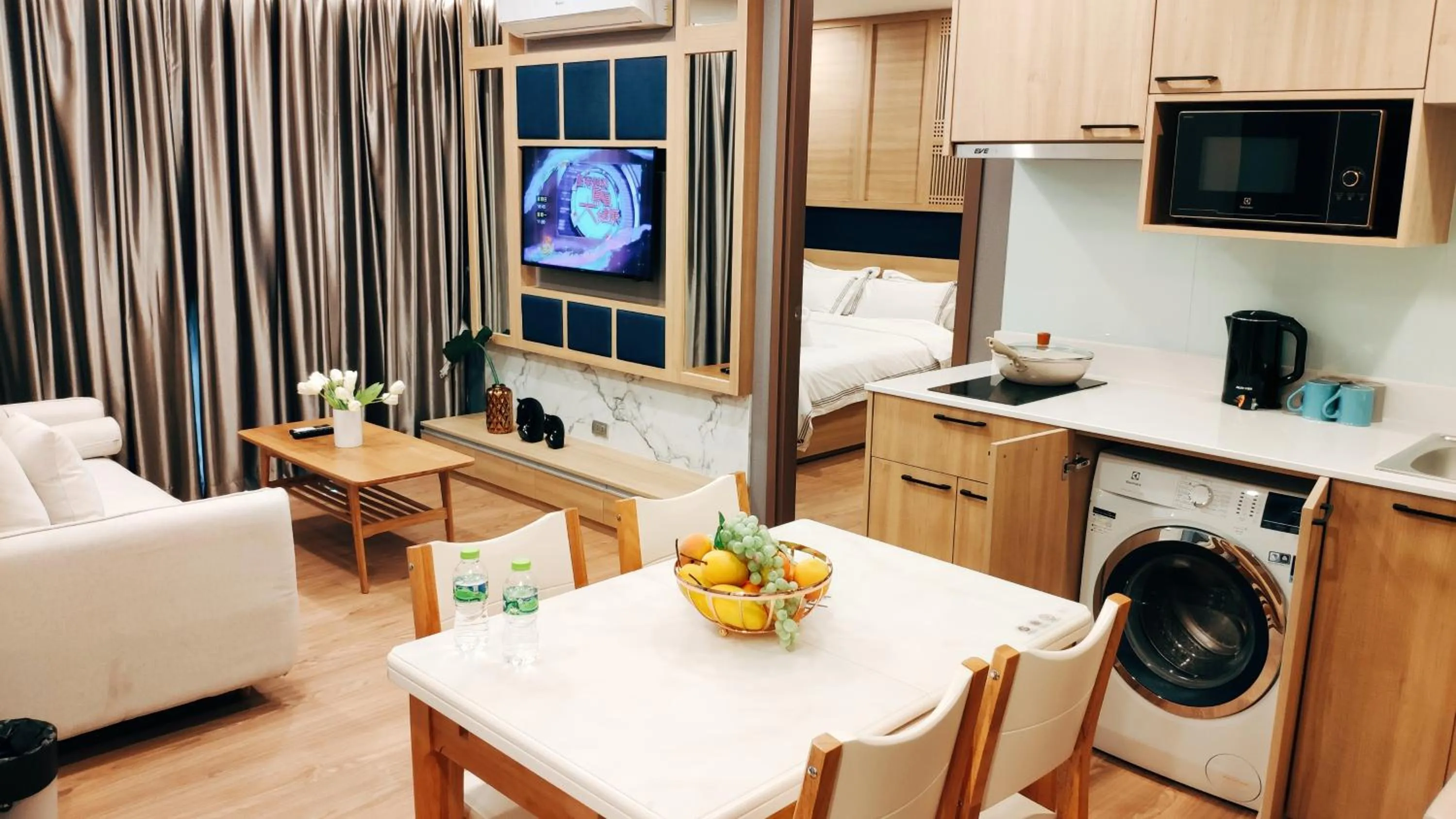 Kitchen or kitchenette in Pleasant Chiangmai