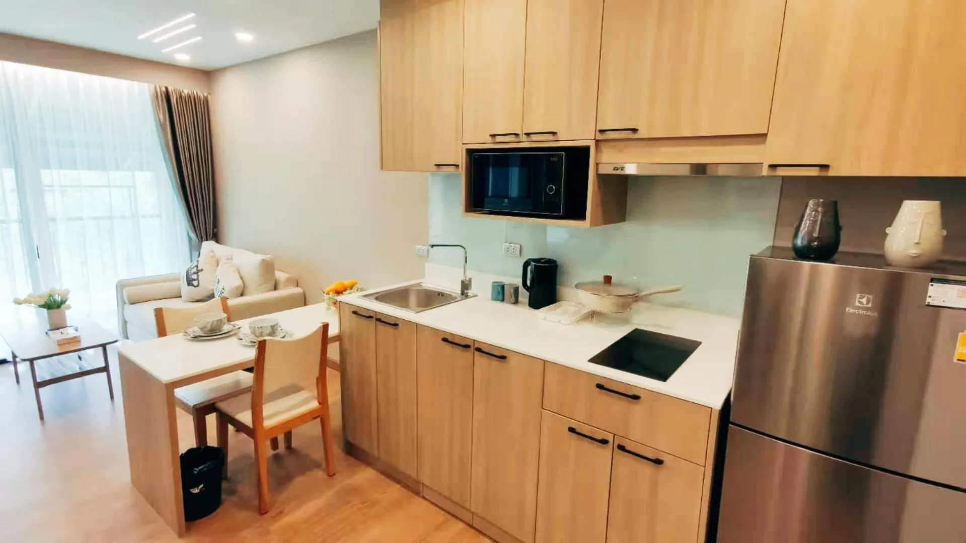 Kitchen or kitchenette in Pleasant Chiangmai