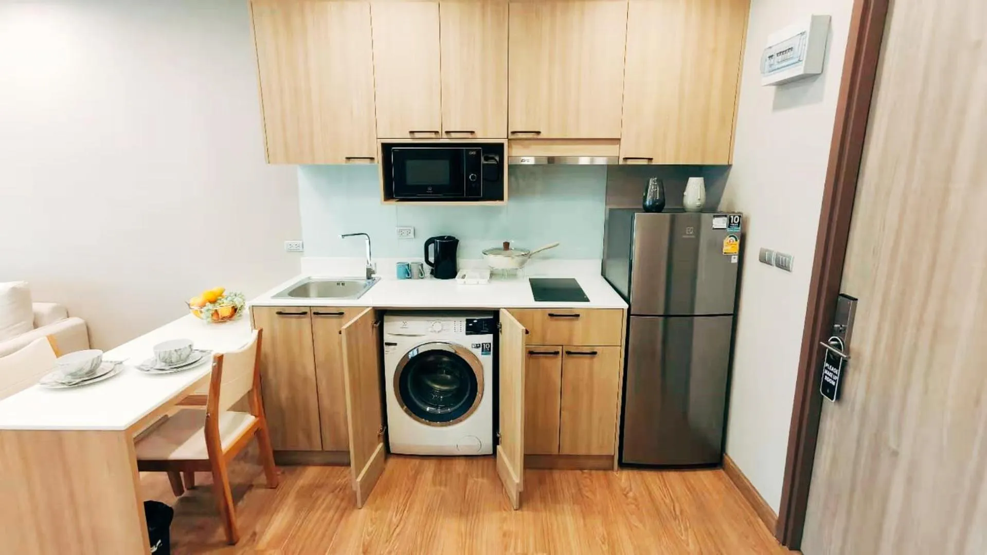 Kitchen or kitchenette in Pleasant Chiangmai