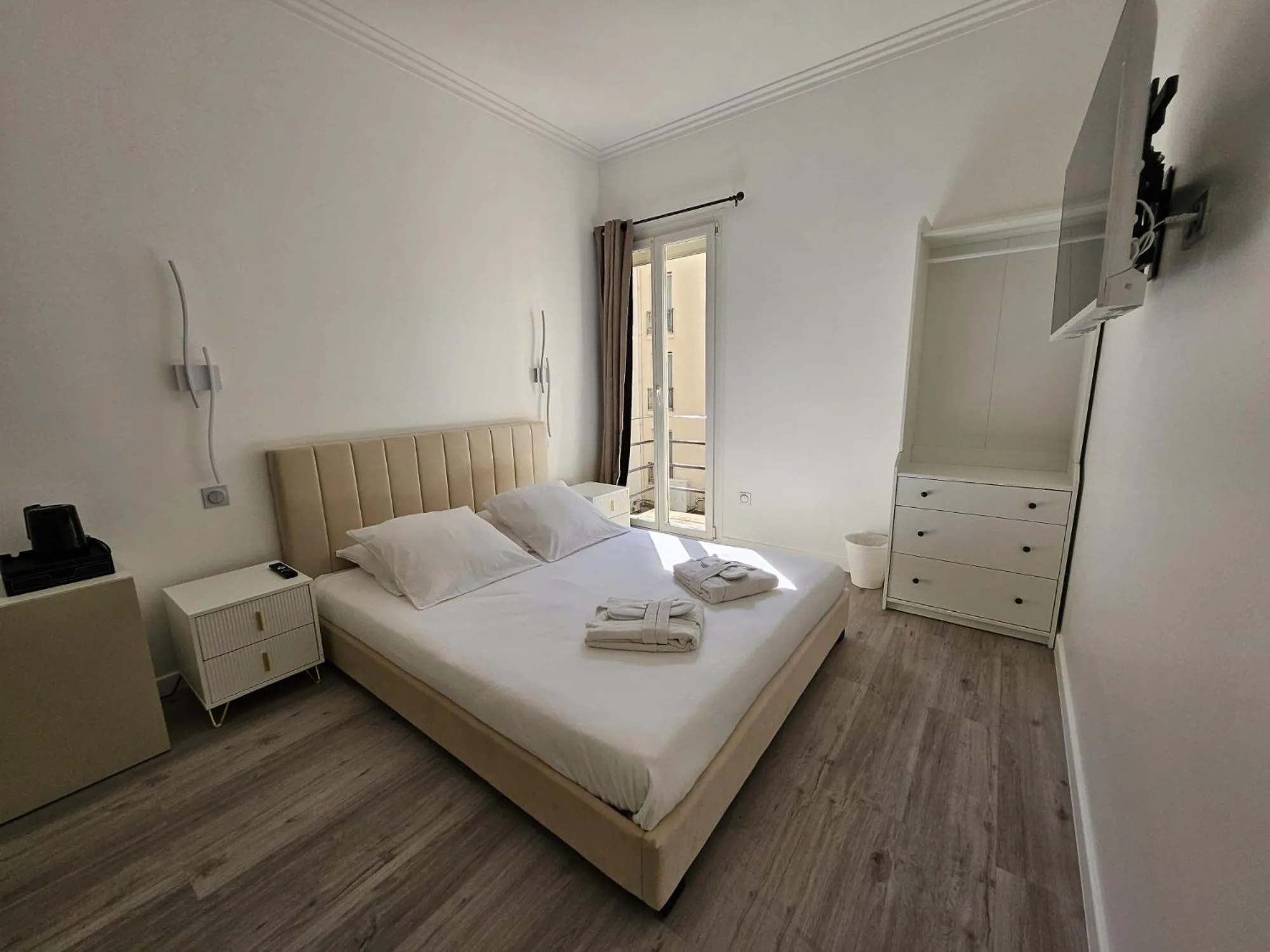 Bed in Villa Berlioz