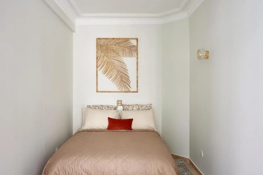 Bed in Villa Berlioz