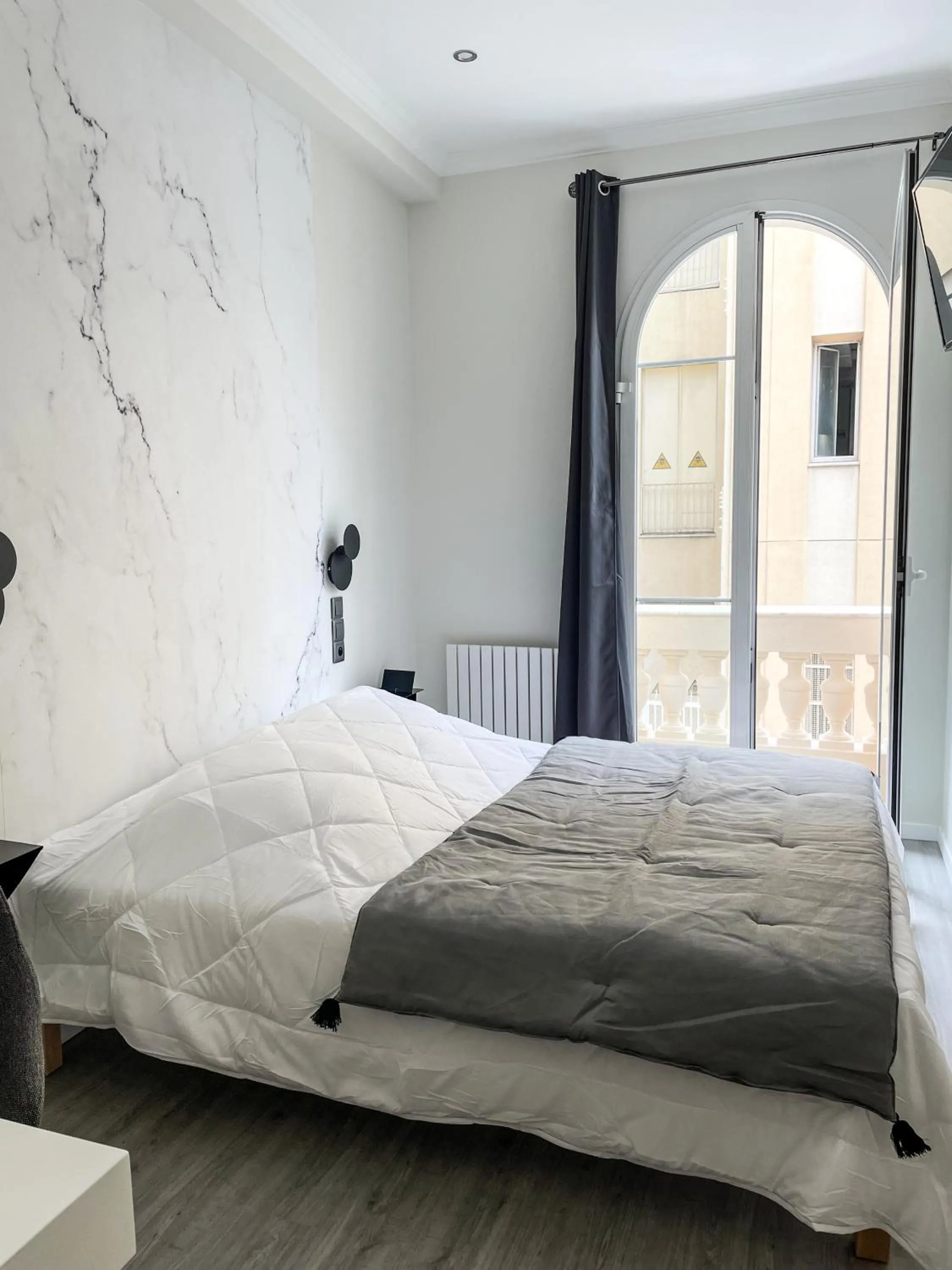 Bed in Villa Berlioz