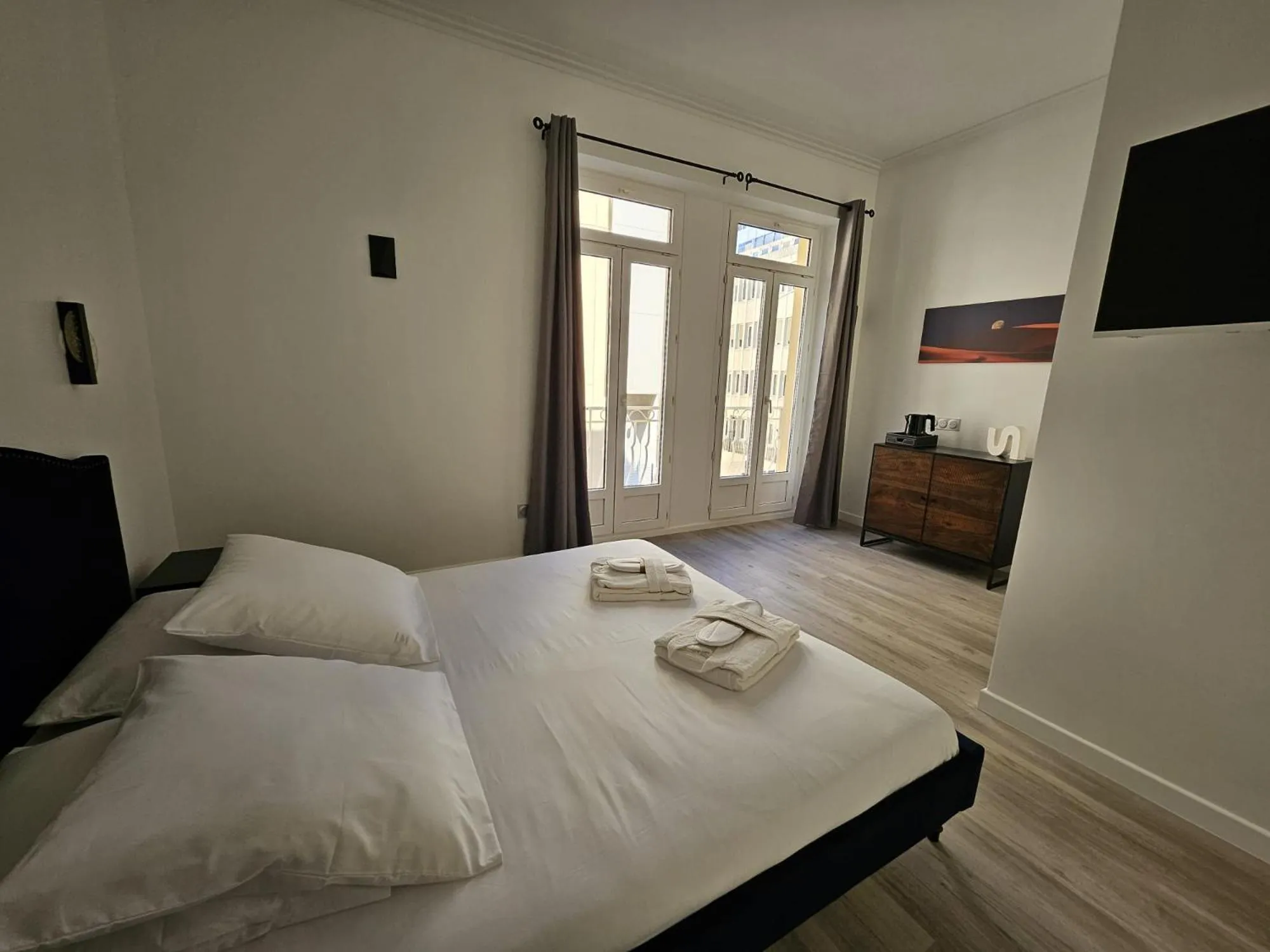 Bed in Villa Berlioz