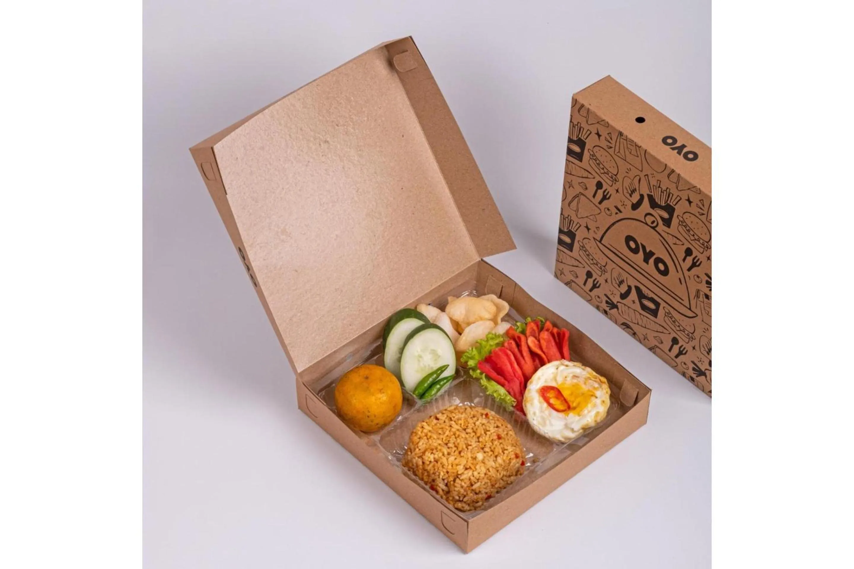 Breakfast in OYO Flagship 91534 Wisma Metro Permai