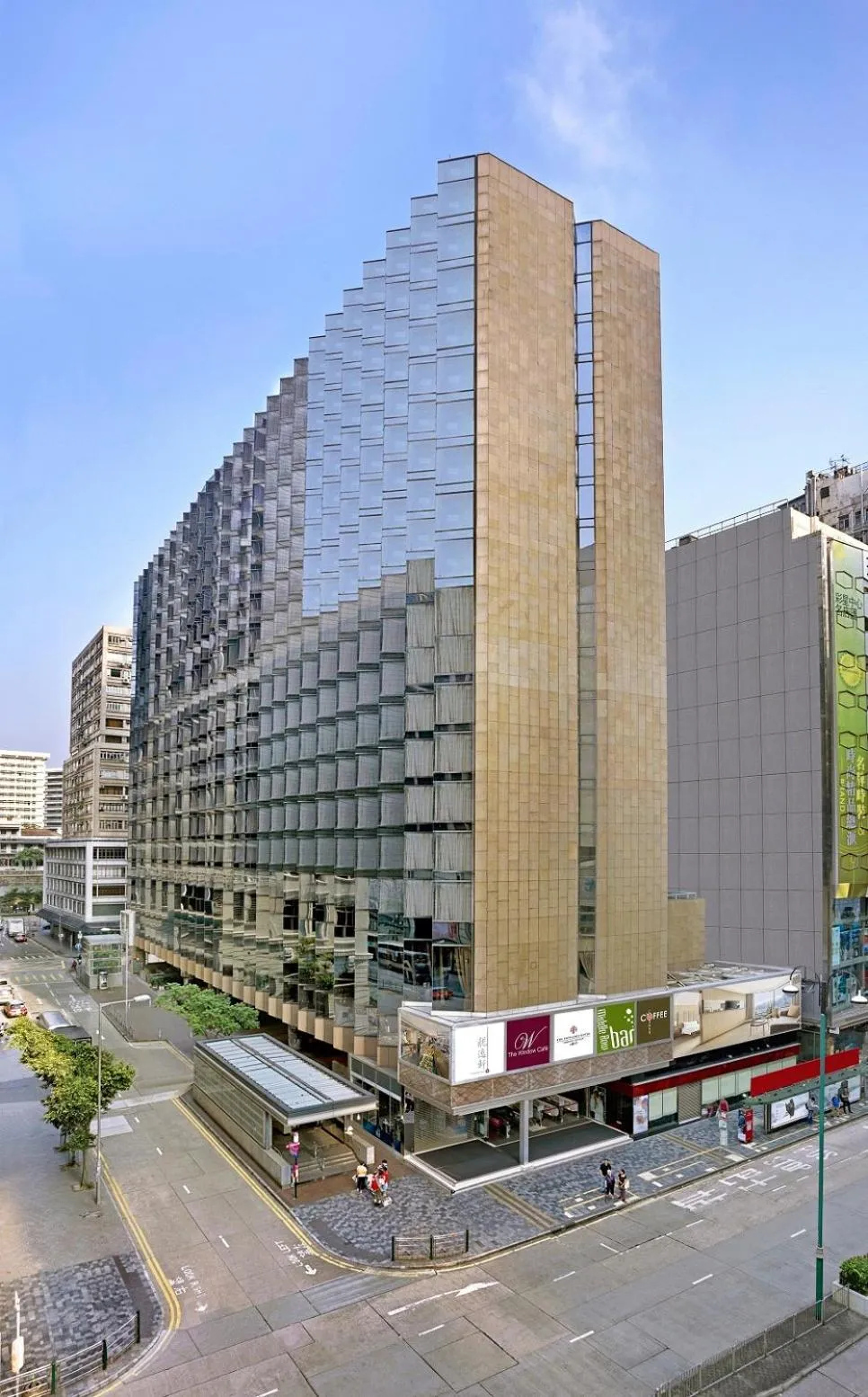 Property building in The Kowloon Hotel