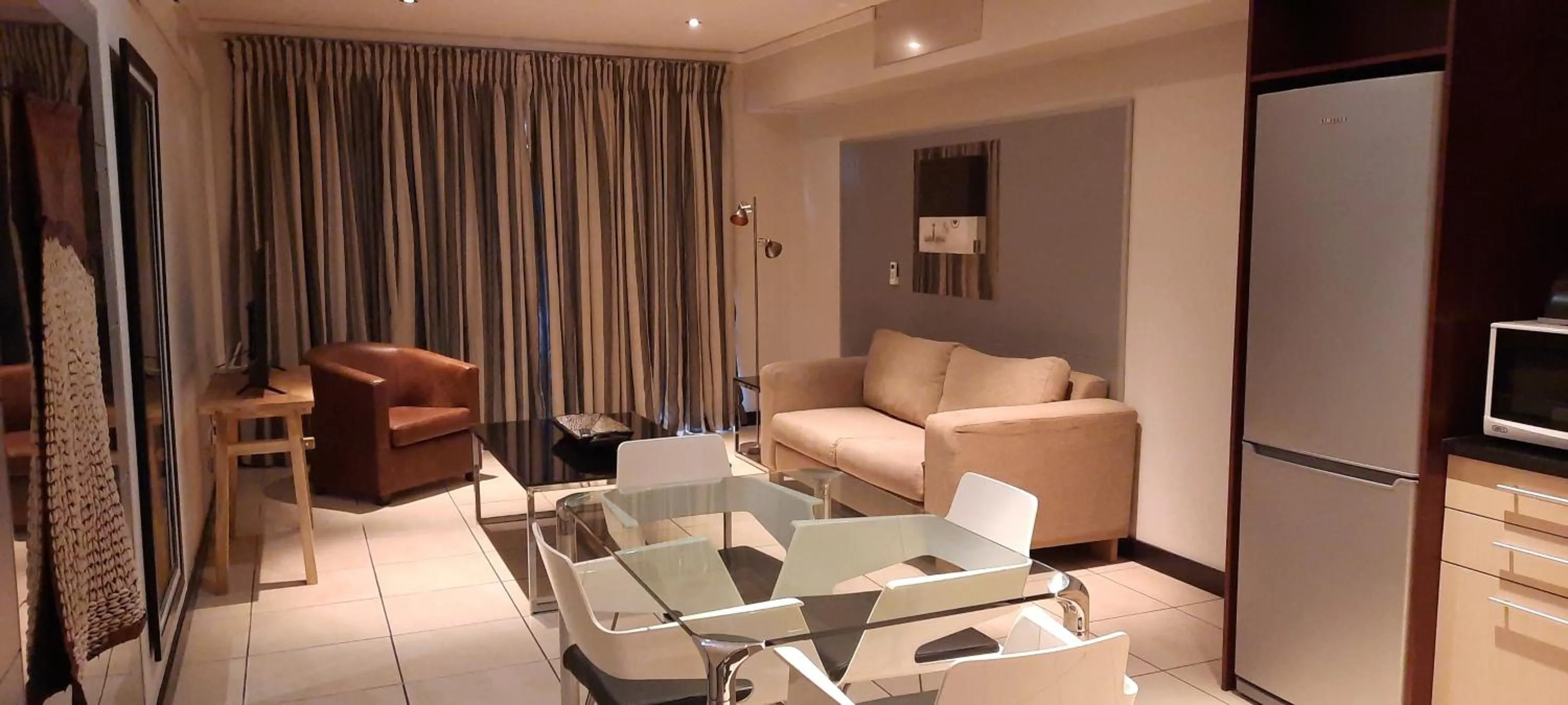 Living room in Icon Apartments