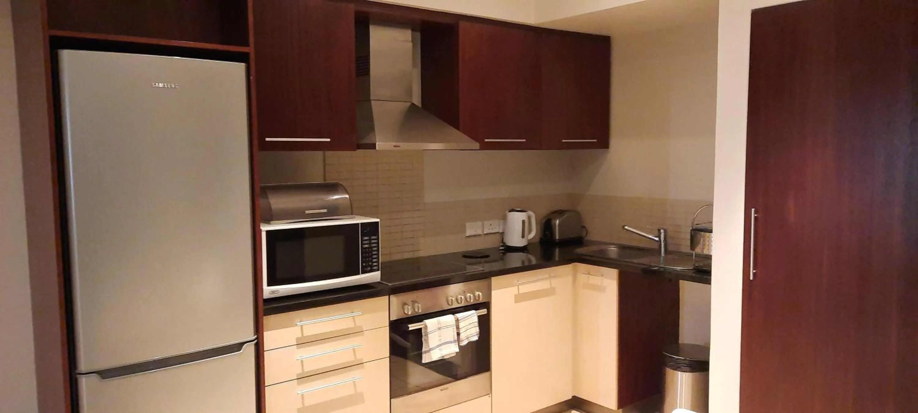 Kitchen or kitchenette in Icon Apartments