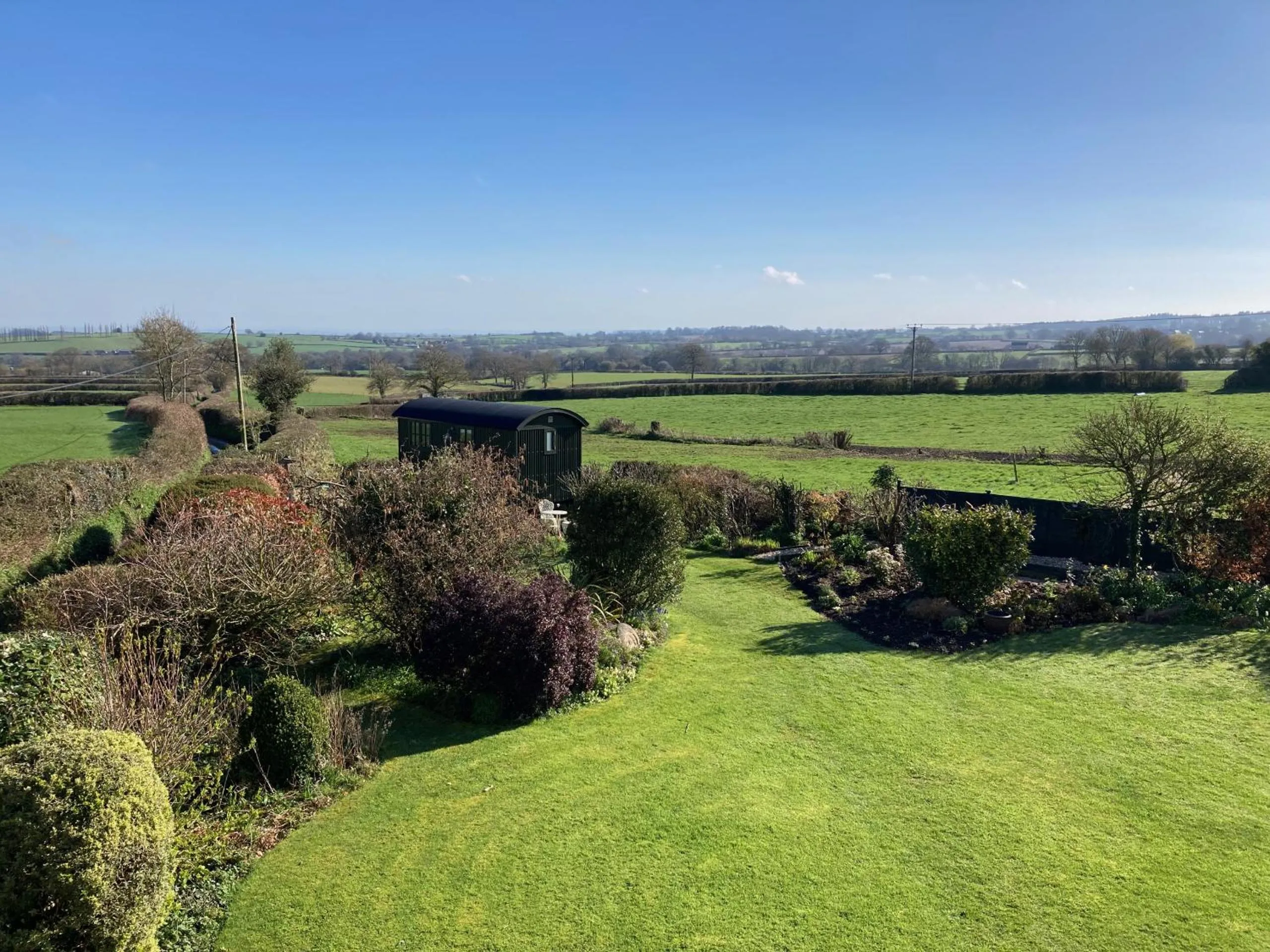 Bedroom in Corner House