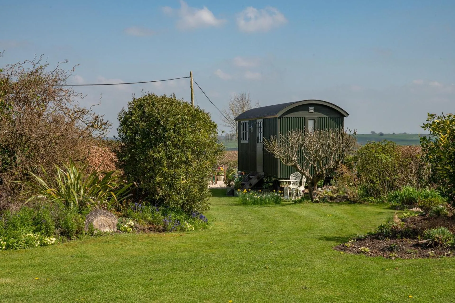 Bedroom in Corner House