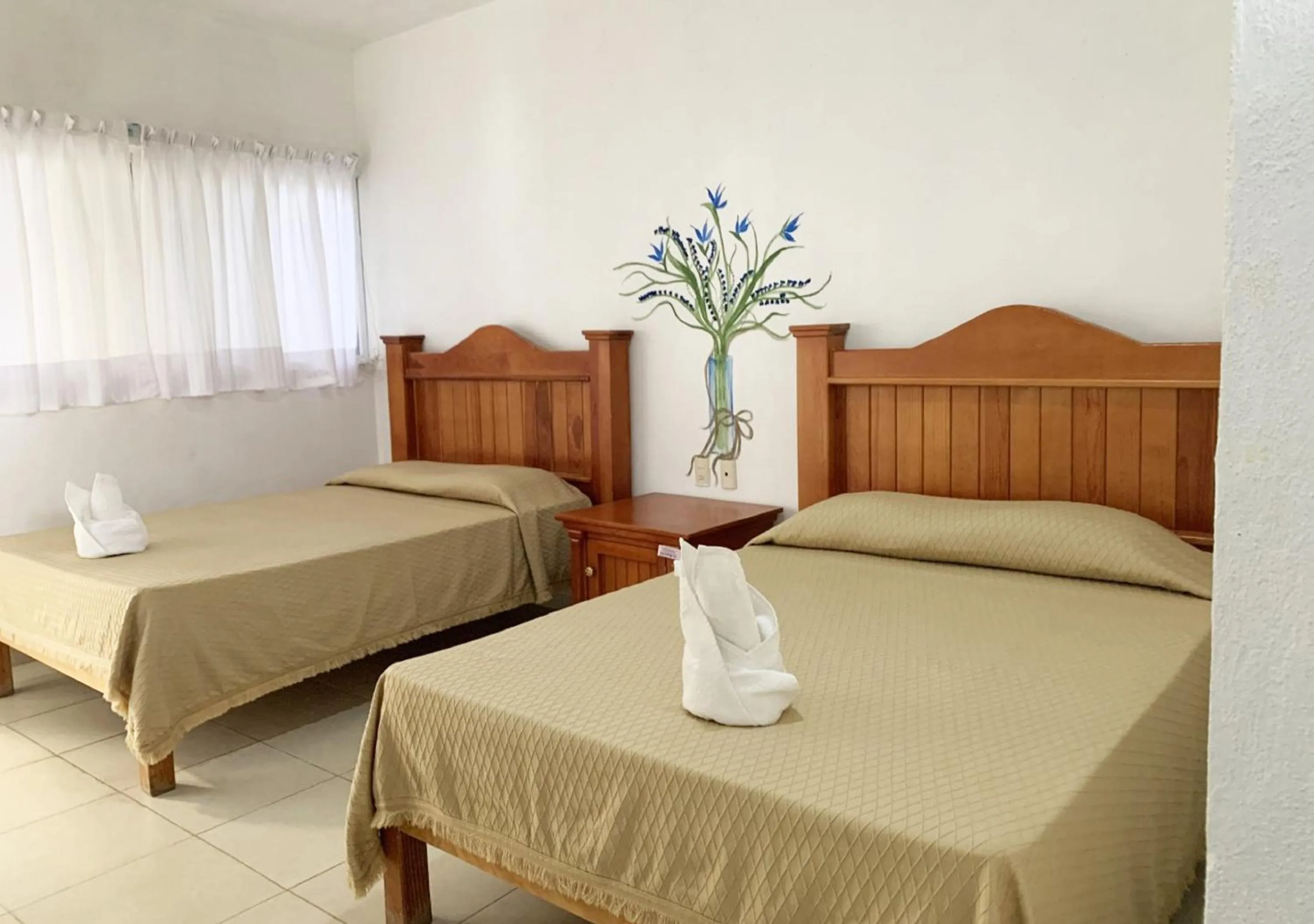 Bed in Hotel Quinta de La Rosa