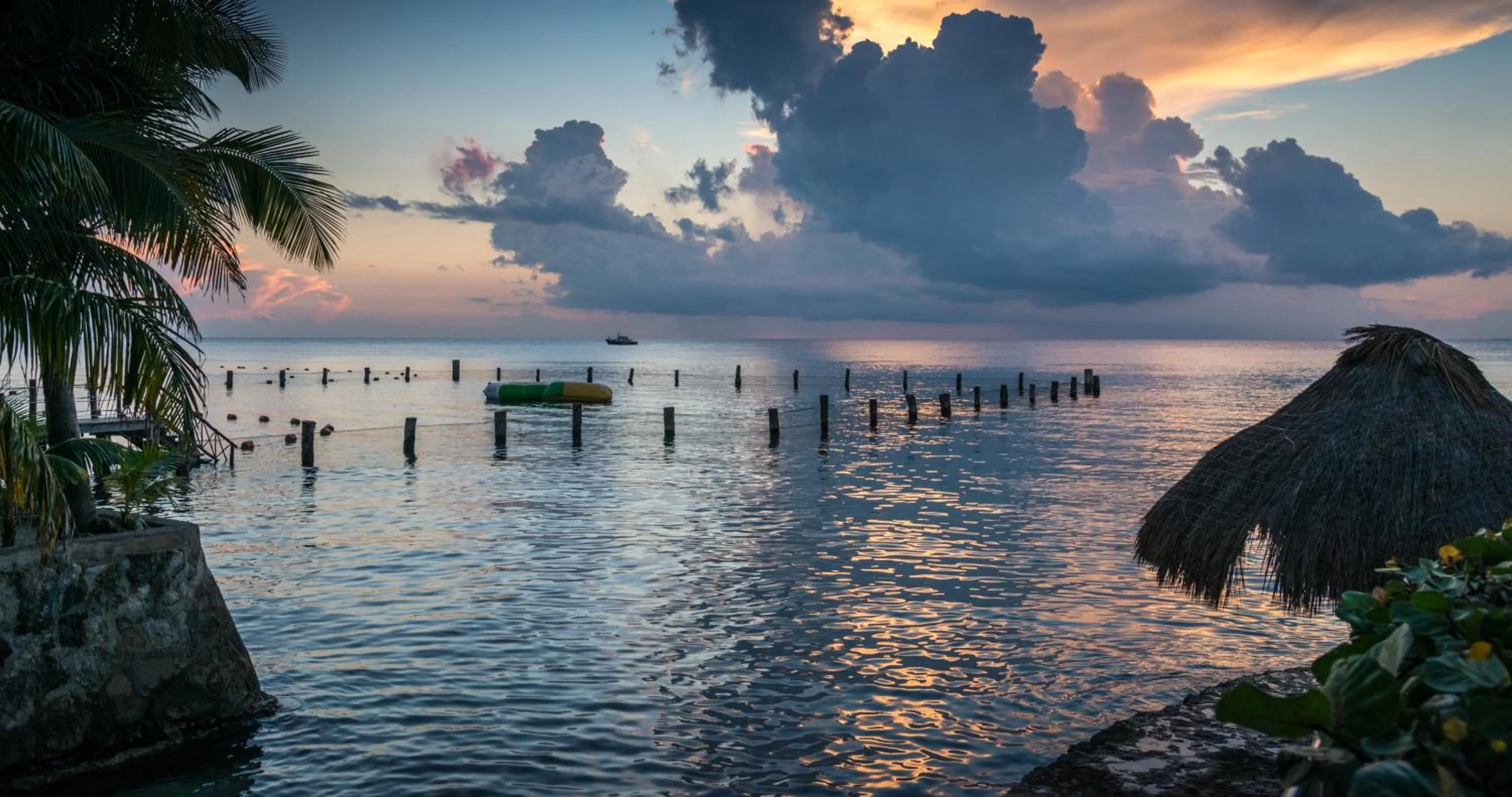 Natural landscape in Blue Angel Resort