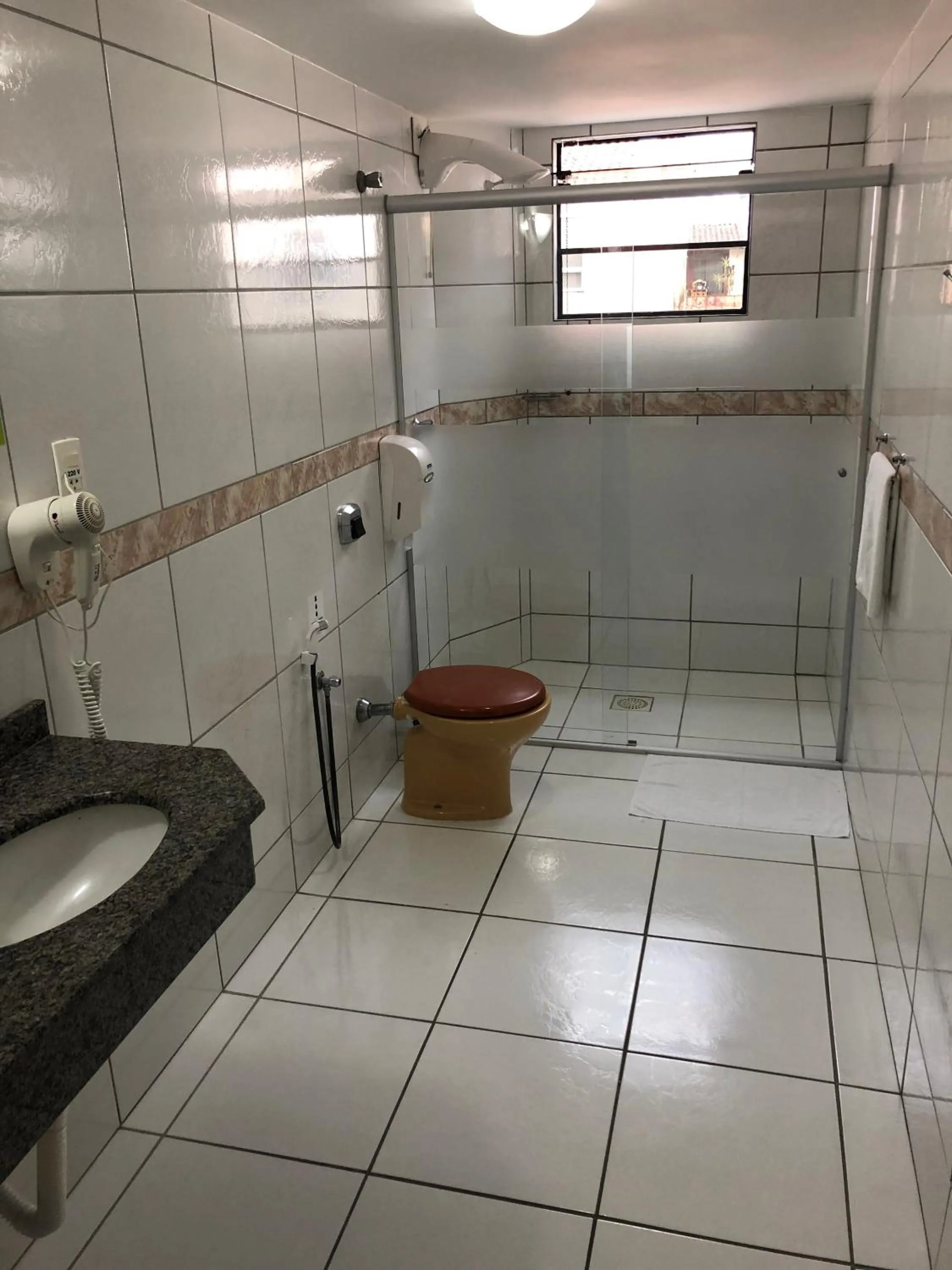 Shower in Hotel Steinhausen