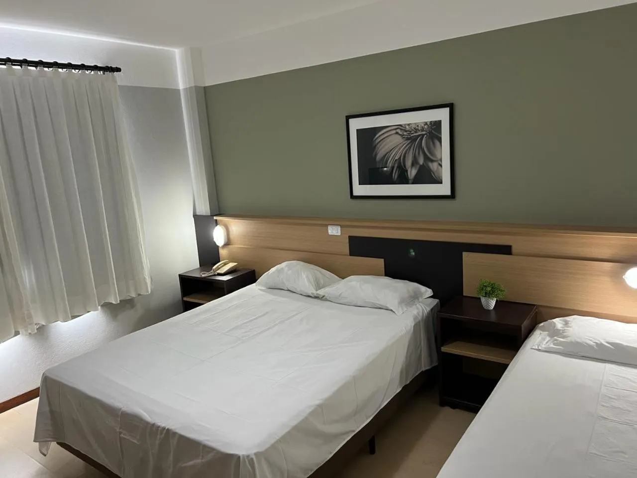 Bed in Hotel Steinhausen