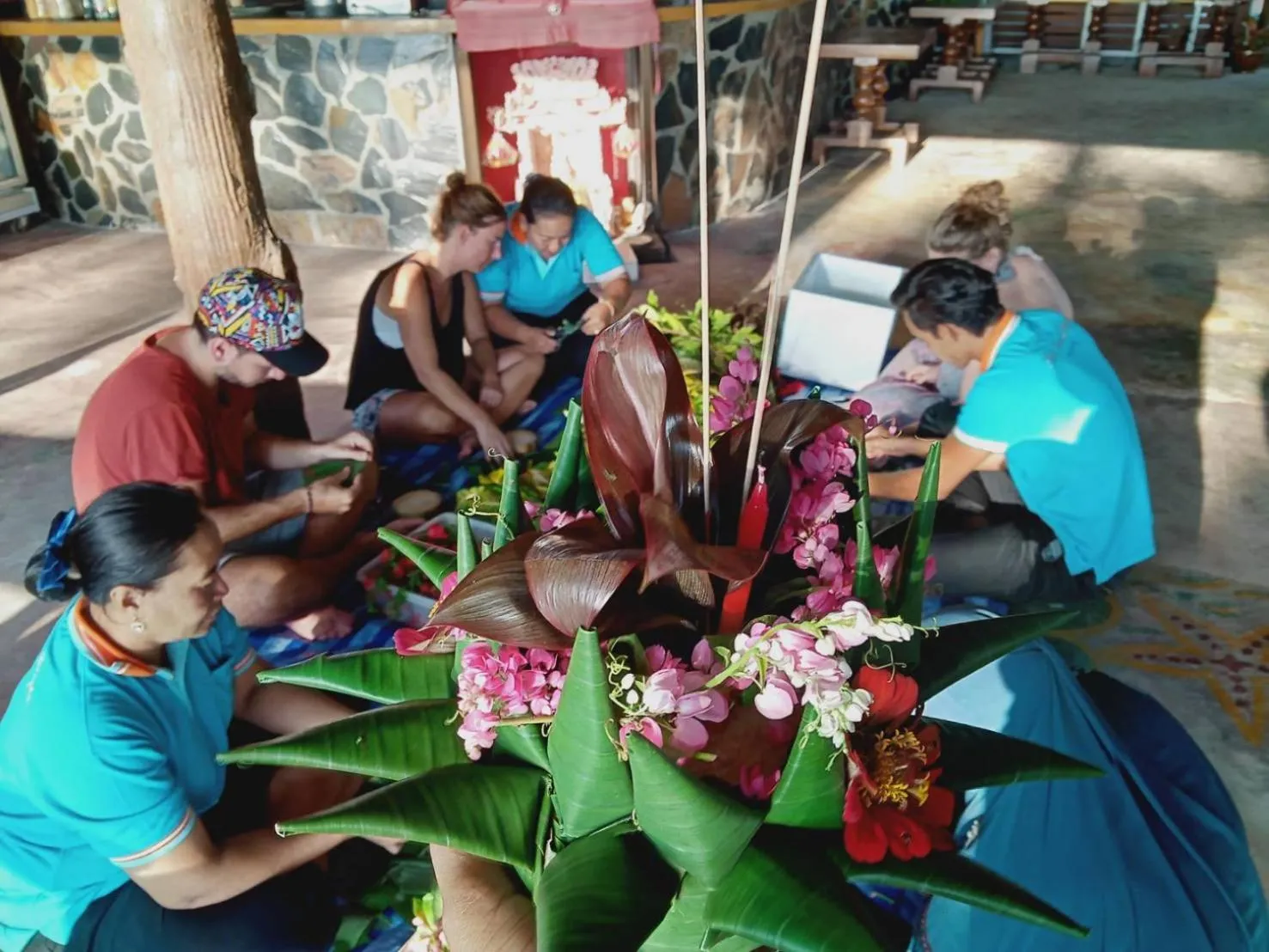 People in Koh Jum Delight Beach