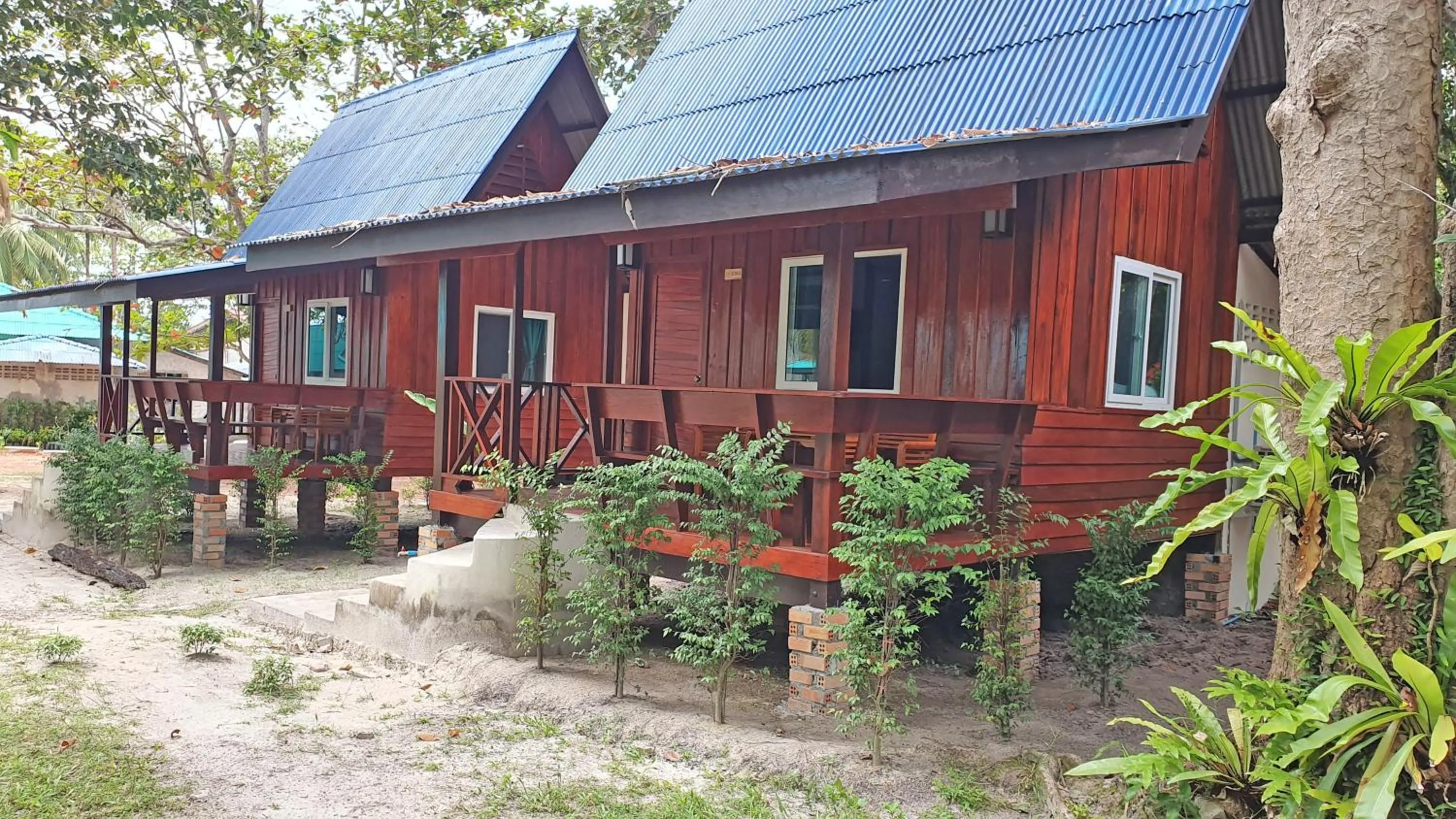 Balcony/Terrace in Koh Jum Delight Beach