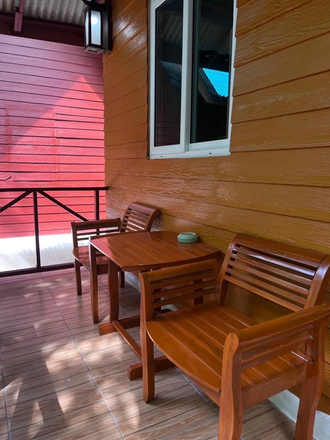 Balcony/Terrace in Koh Jum Delight Beach