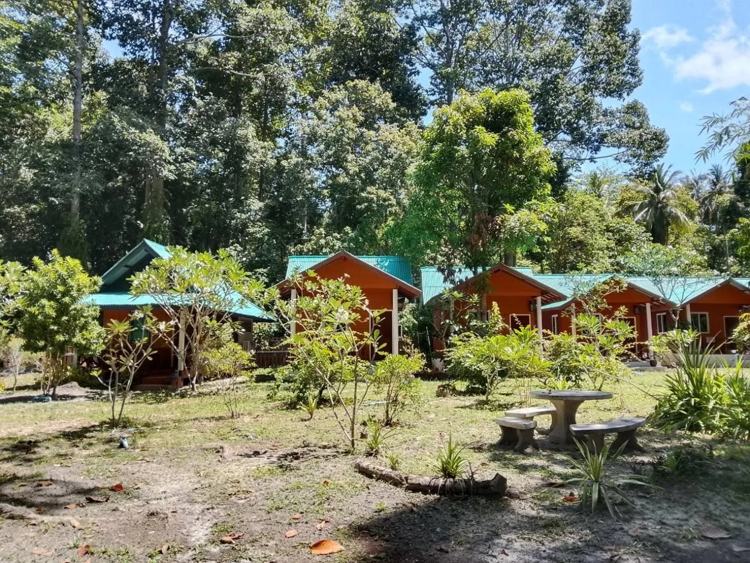 Natural landscape in Koh Jum Delight Beach