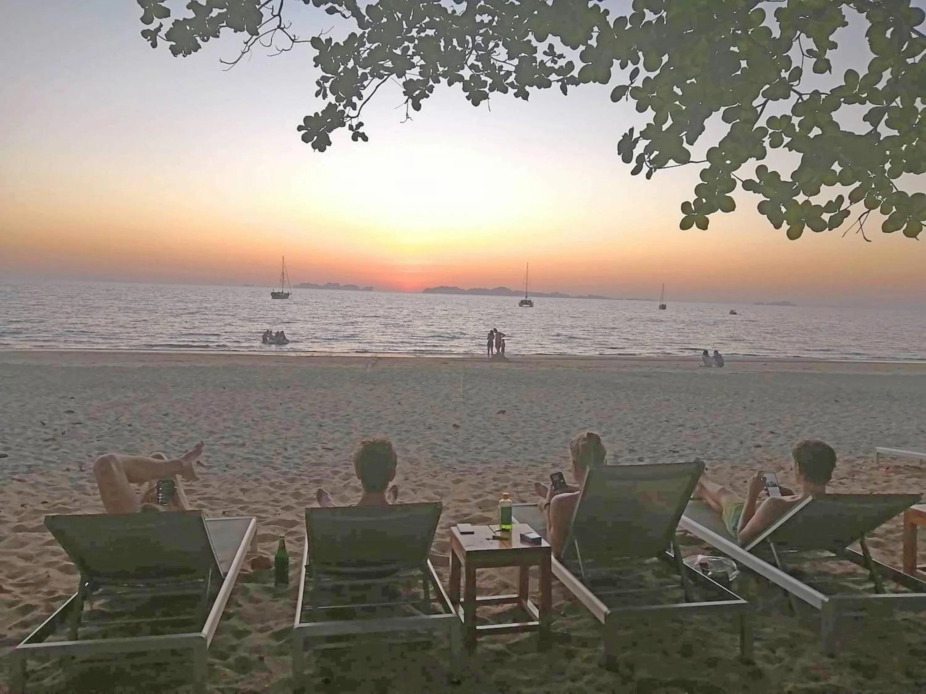 People in Koh Jum Delight Beach