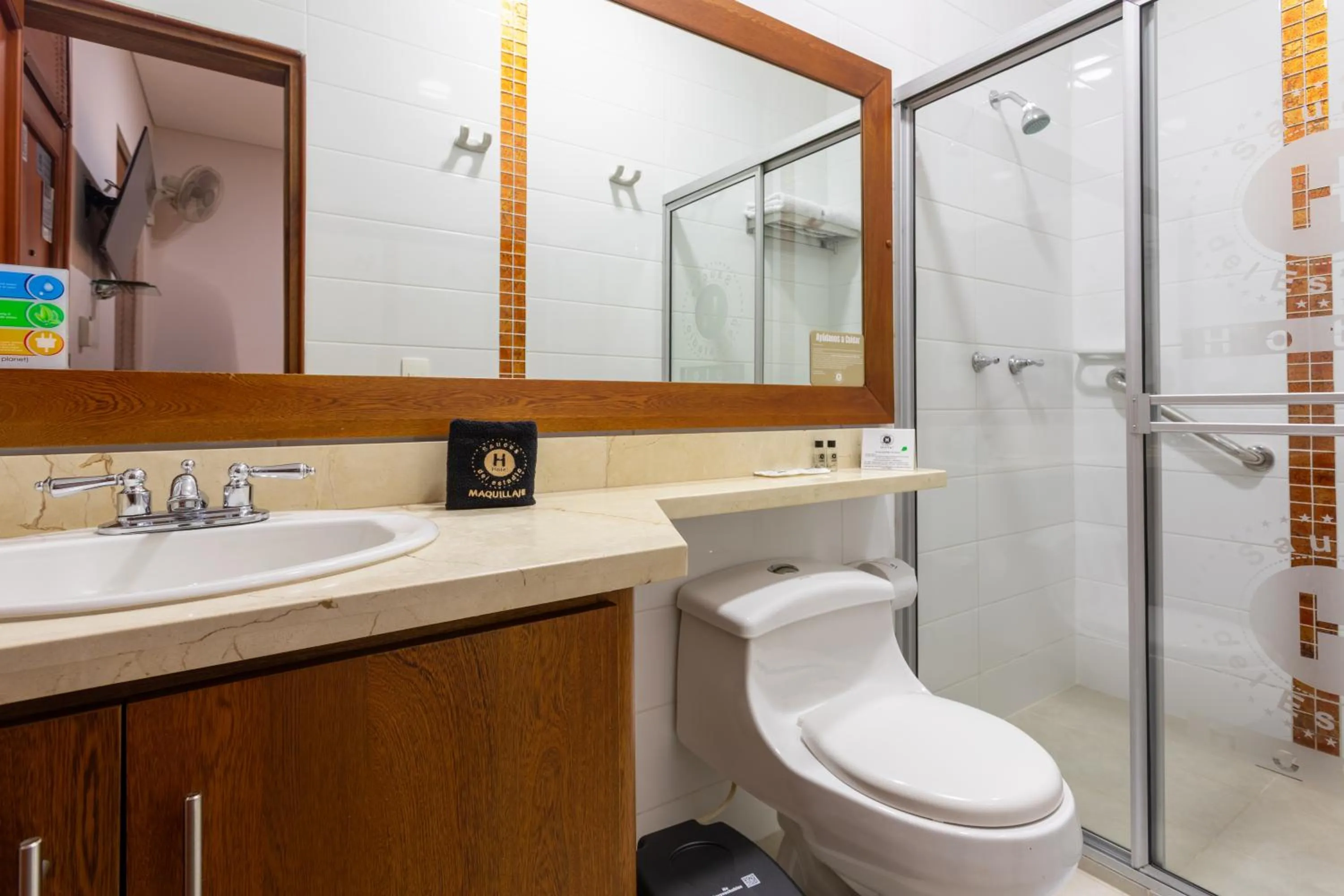 Bathroom in Hotel Sauces del Estadio